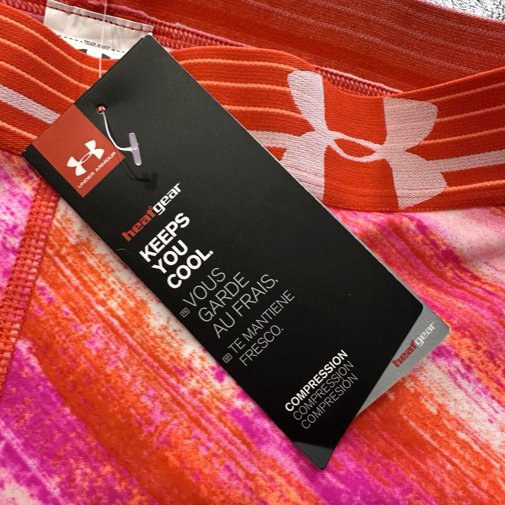 Under Armour Under Armour Strike Zone Padded Sliding Softball Shorts Womens S Pink Size 28" / US 6 / IT 42 - 2 Thumbnail