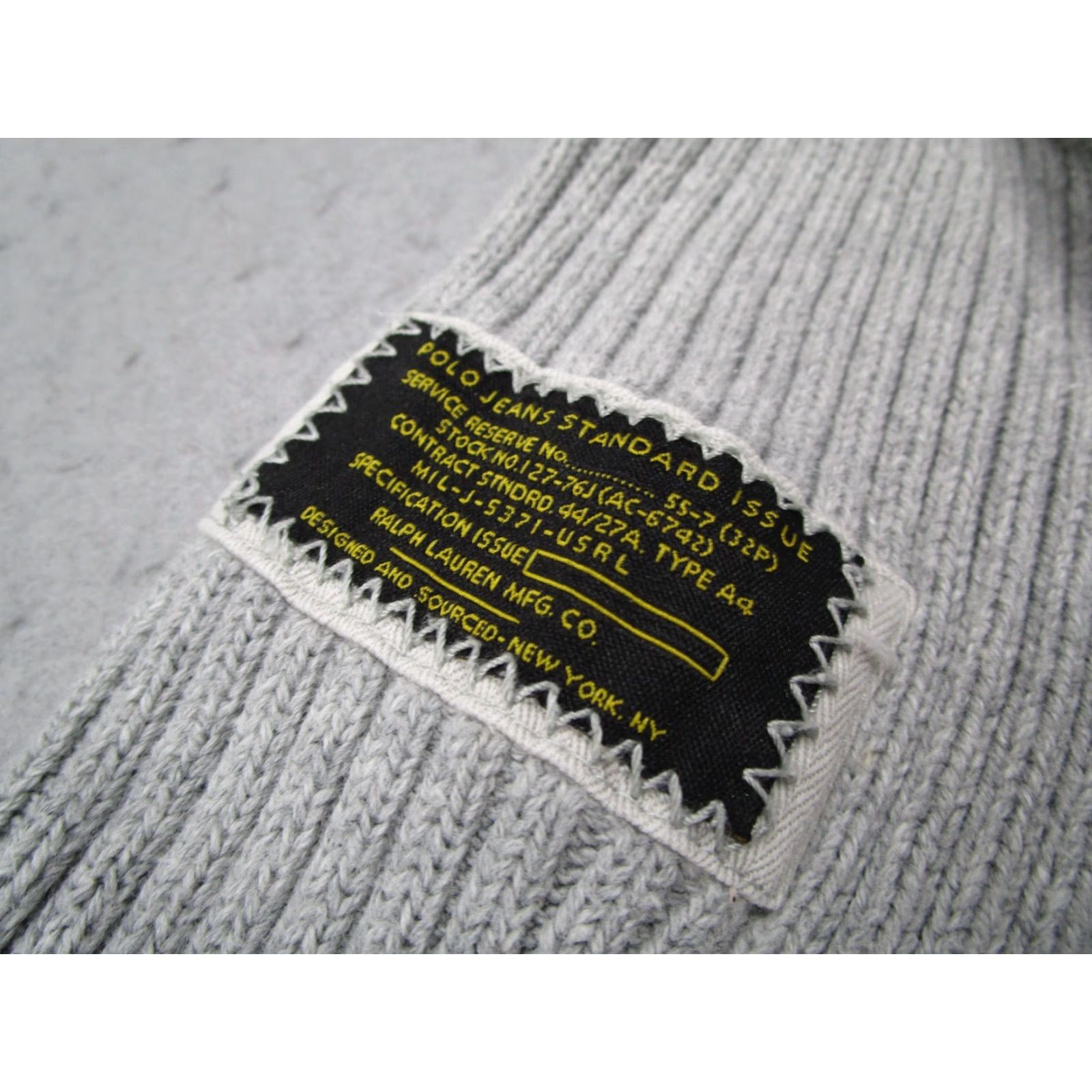 Polo Ralph Lauren VINTAGE Polo Ralph Lauren Sweater Mens XL Gray 1/4 Zip Pullover Knit All Seasons Casual Fashion Size US XL / EU 56 / 4 - 4 Thumbnail