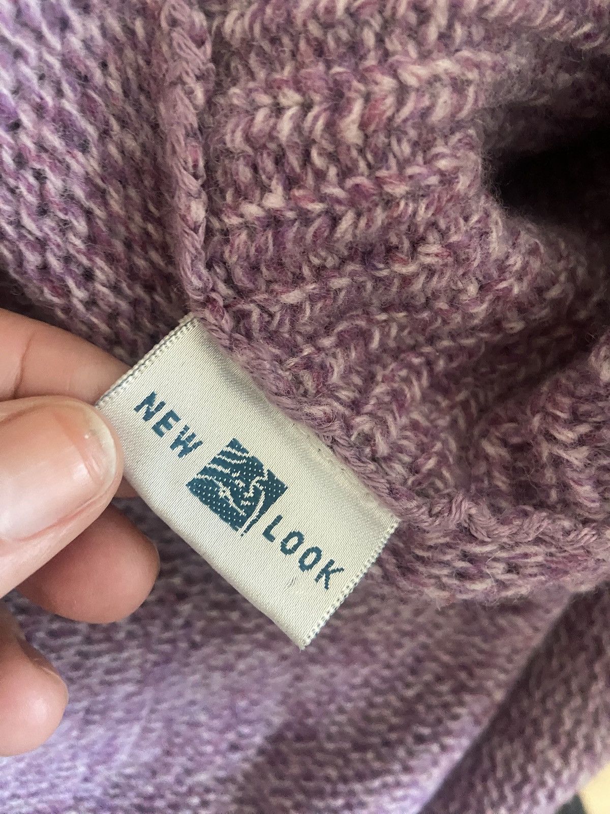 New Look True Vintage New Look purple turtleneck S14 100% lambswool Size L / US 10 / IT 46 - 3 Thumbnail