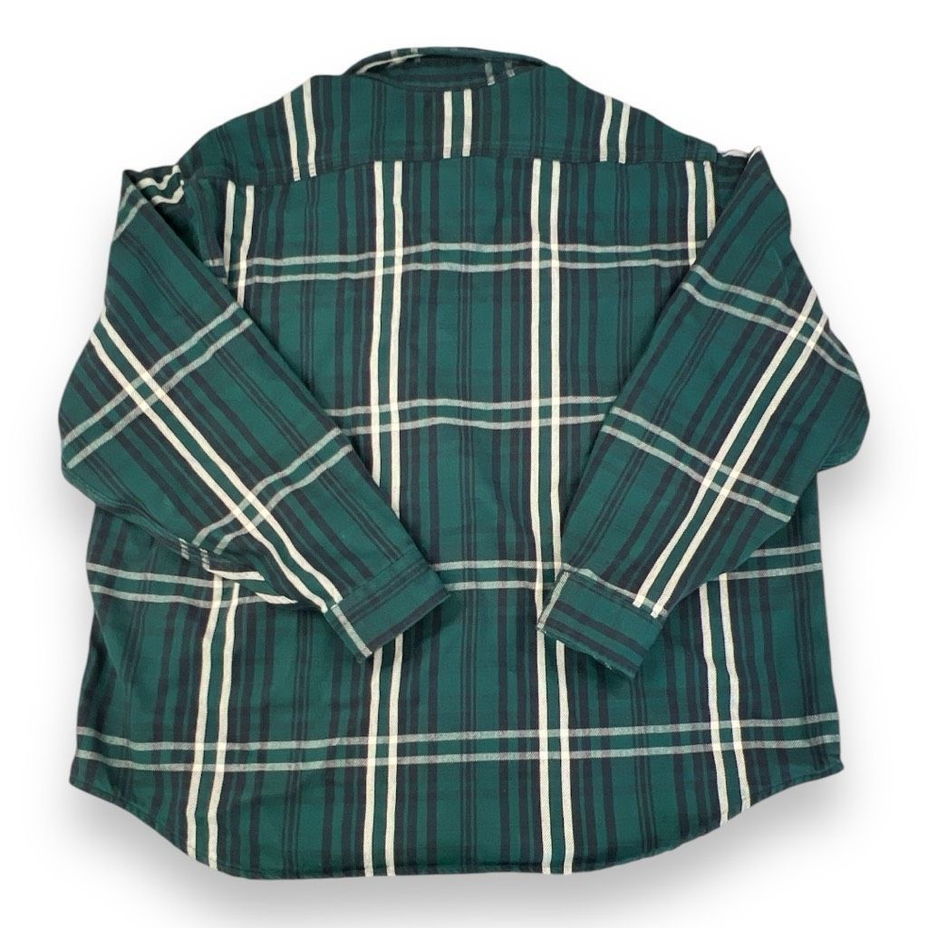 Carhartt Vintage Carhartt 100% Cotton Green Blue Flannel Outdoor Wear Size US XXL / EU 58 / 5 - 4 Thumbnail