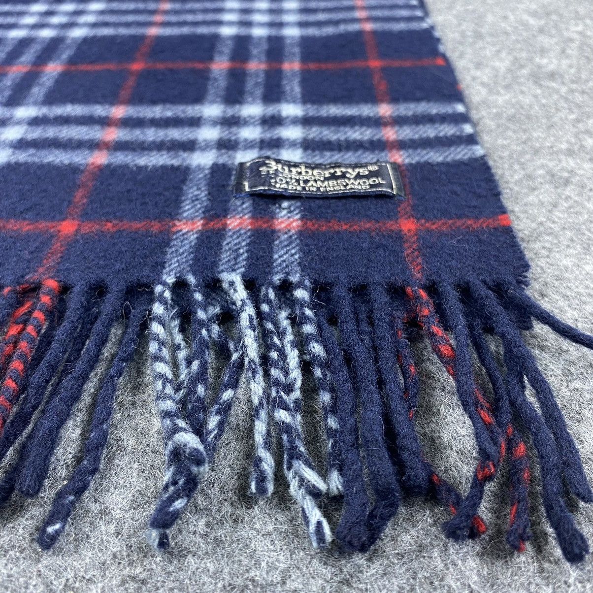 Burberry × Vintage Burberrys Scarf # D300 # Muffler # Neckwear Size ONE SIZE - 6 Thumbnail