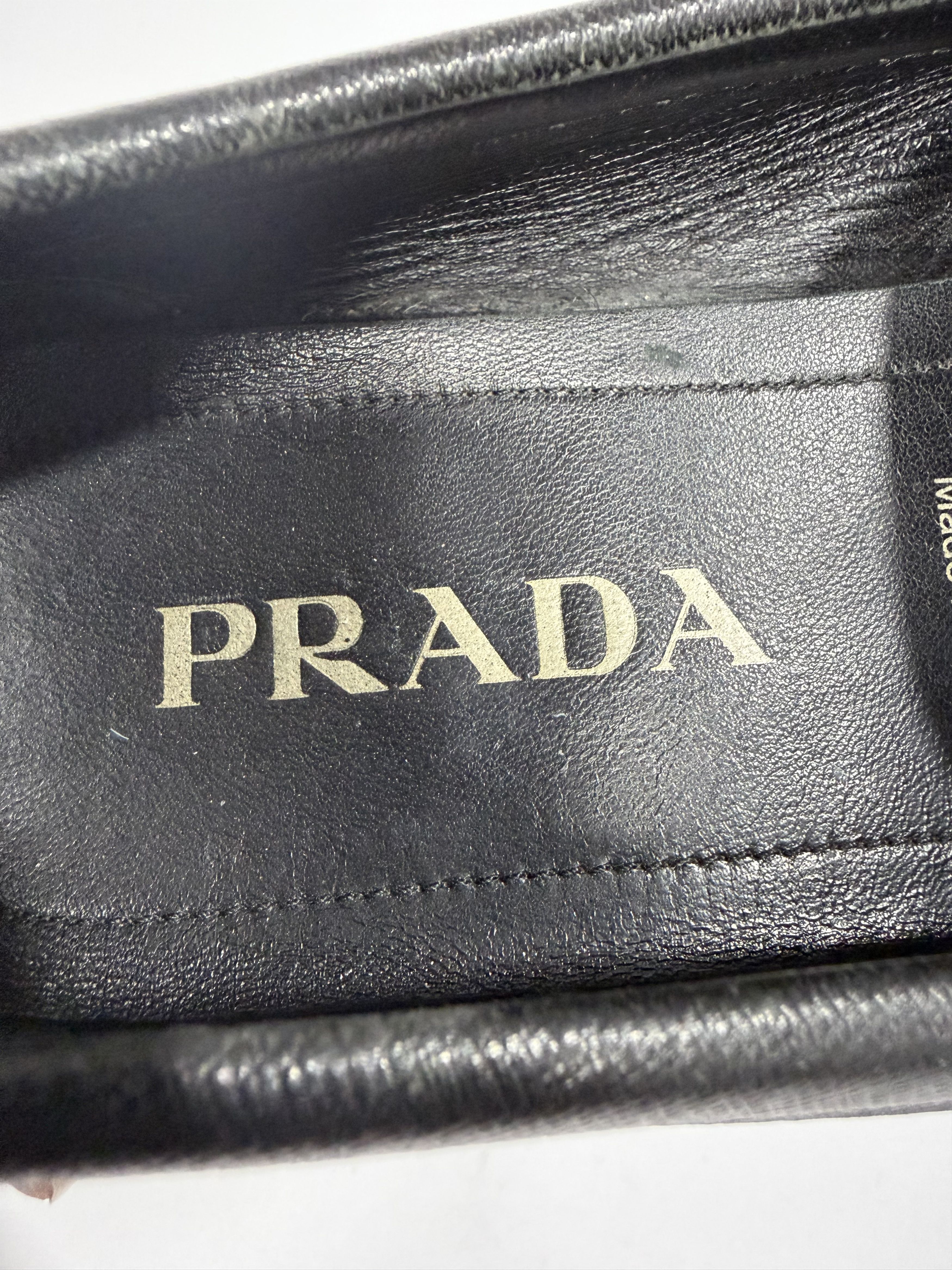 Prada Prada Black Leather Driver Loafer Size 7 UK/ 8 US/ 41 EU Size US 8 / EU 41 - 9 Thumbnail