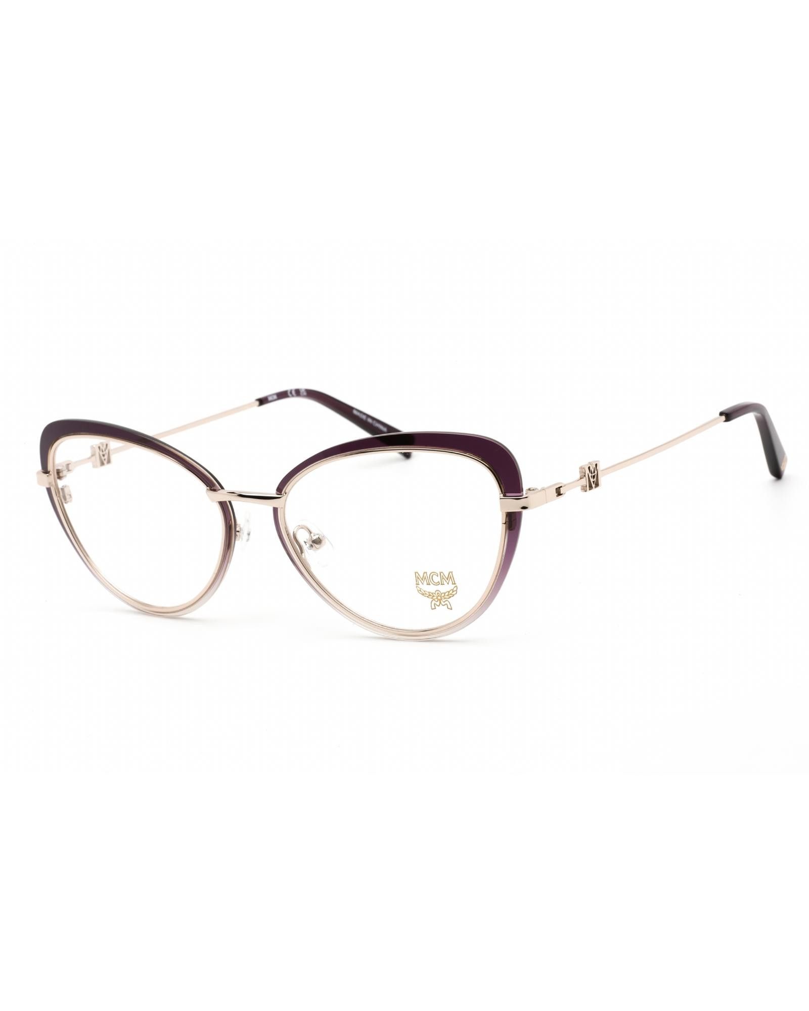 image of MCM2159 Eyeglasses Cyclamen/clear Demo Lens, Women's