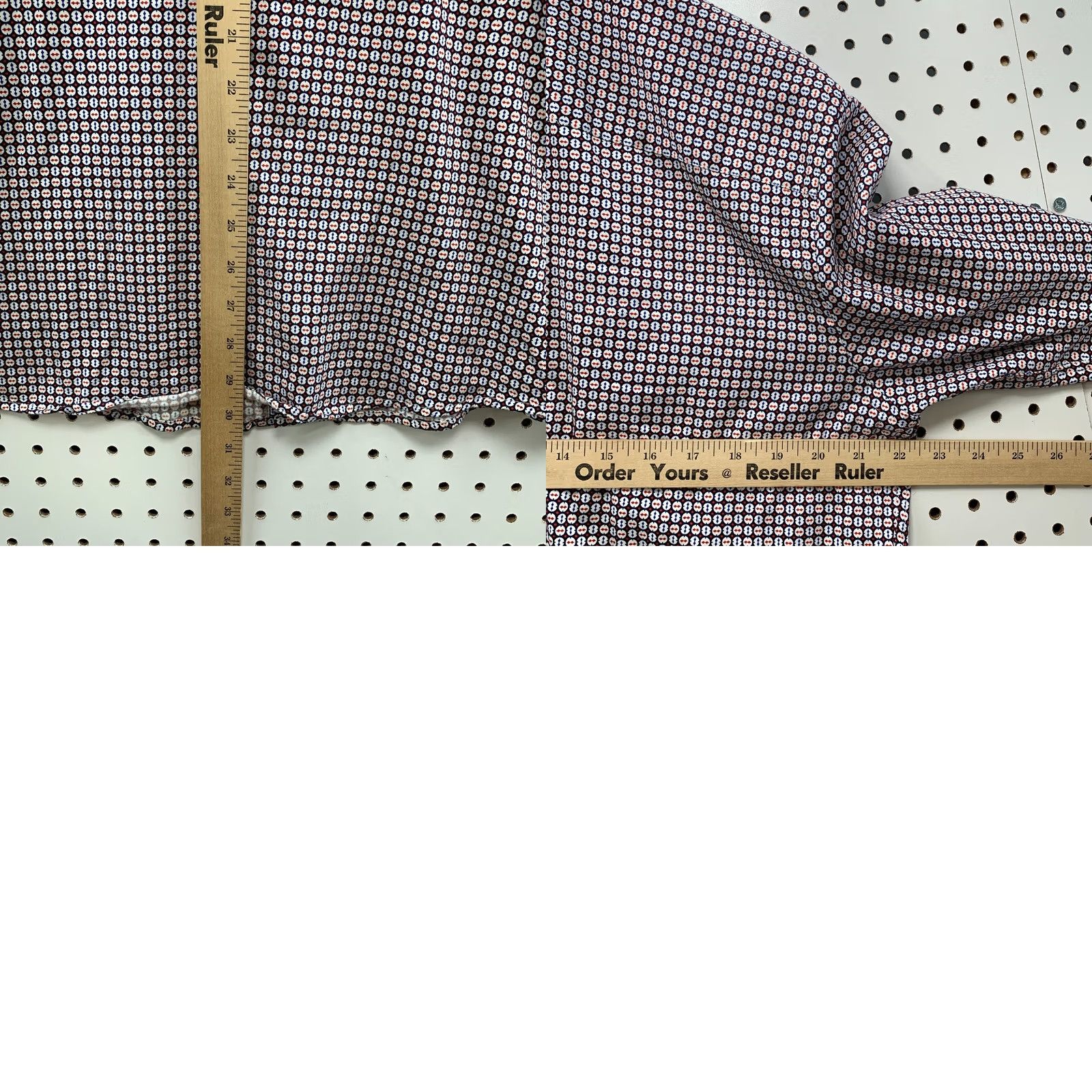 Johnston & Murphy Johnston & Murphy Shirt Multicolor Geometric Mens Medium Size US M / EU 48-50 / 2 - 9 Thumbnail