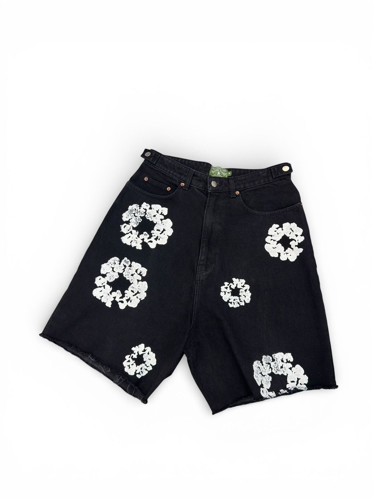 Denim Tears Floral Jean Shorts