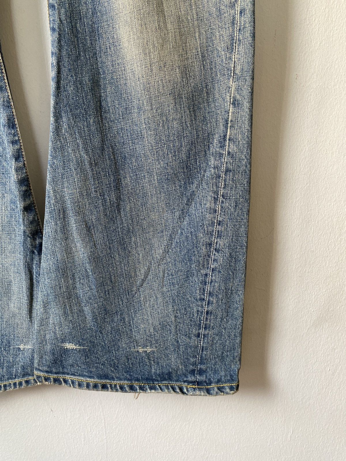 Japanese Brand Japanese Brand Sembl Japan Flare Distressed Denim Size US 31 - 5 Thumbnail
