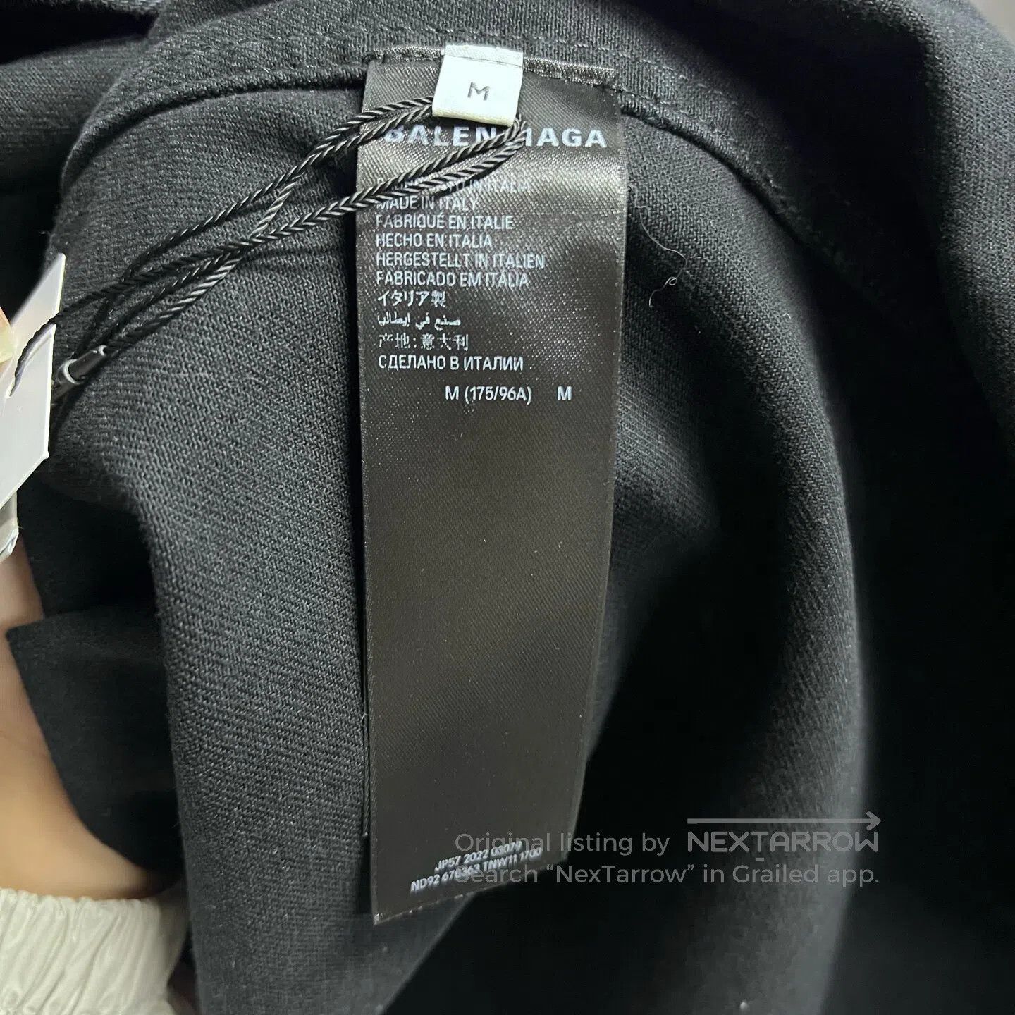 Balenciaga Balenciaga Long-sleeved denim shirt with square collar and Size US M / EU 48-50 / 2 - 3 Thumbnail