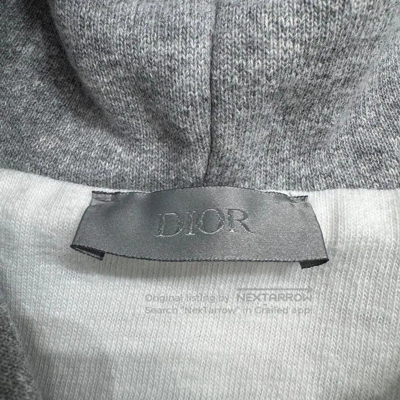 Dior Dior Distressed Logo Hoodie Sweatshirt. Size US L / EU 52-54 / 3 - 3 Thumbnail