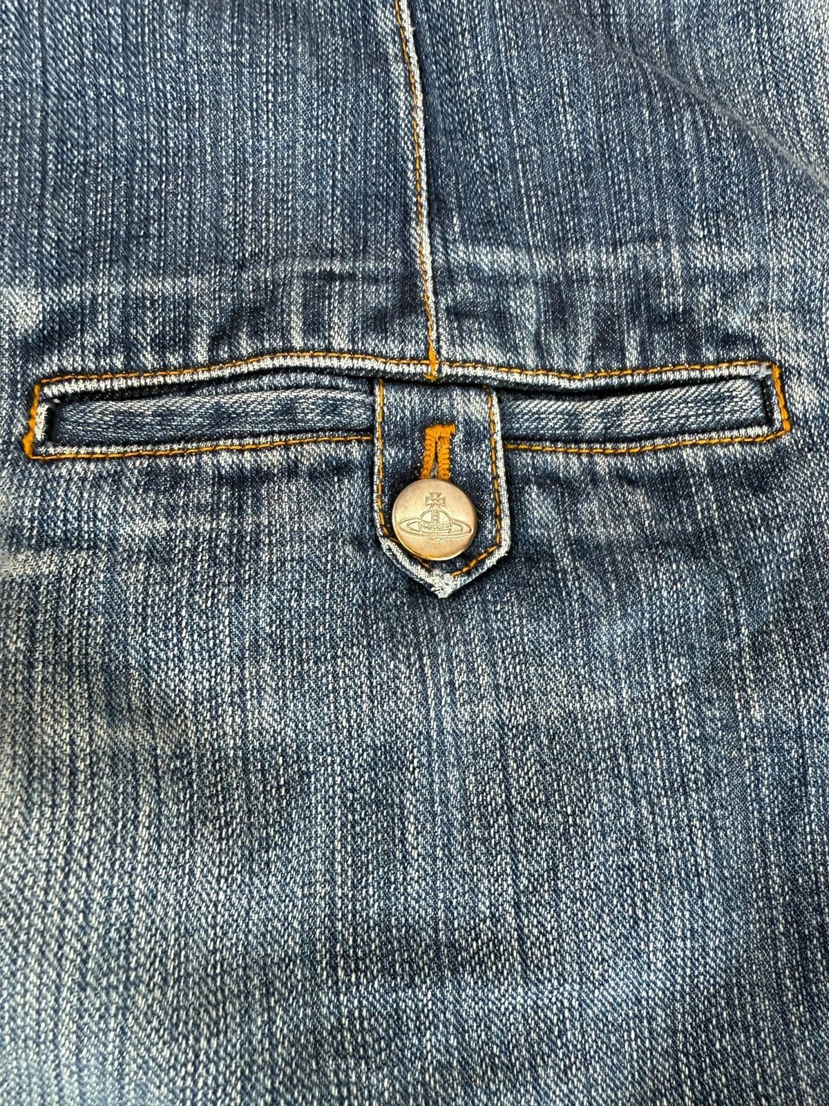 Vivienne Westwood Vivienne Westwood Blue Wash Button Opening Leg Style Jeans Size US 32 / EU 48 - 9 Thumbnail