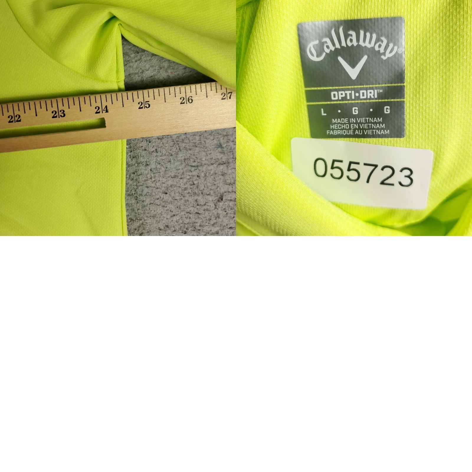 Callaway Callaway Polo Shirt Mens Large Neon Yellow Golf Short Sleeve Micky Mouse Size US L / EU 52-54 / 3 - 8 Thumbnail