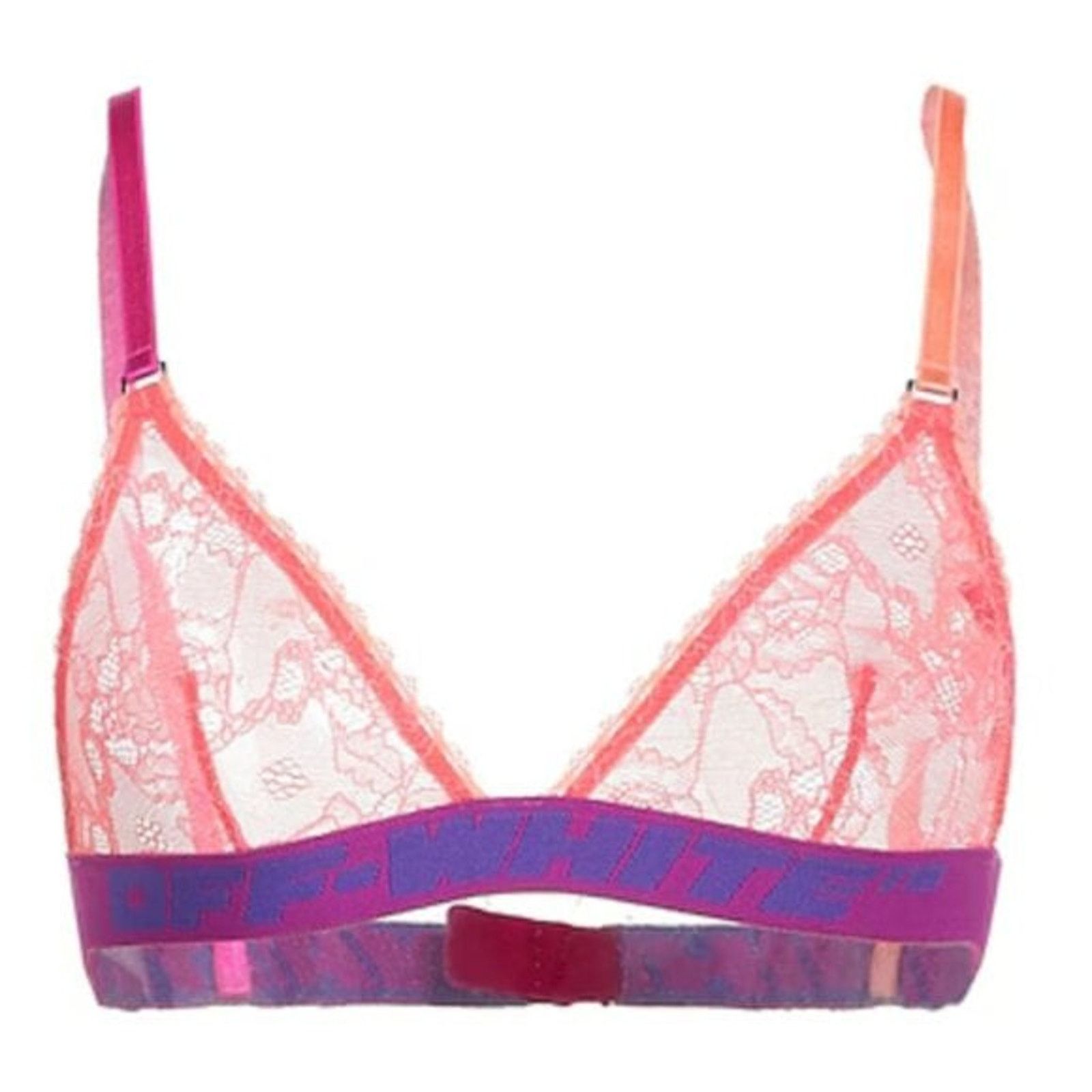 Off-White Off White Lace bra Salmon pink M Size ONE SIZE - 1 Thumbnail