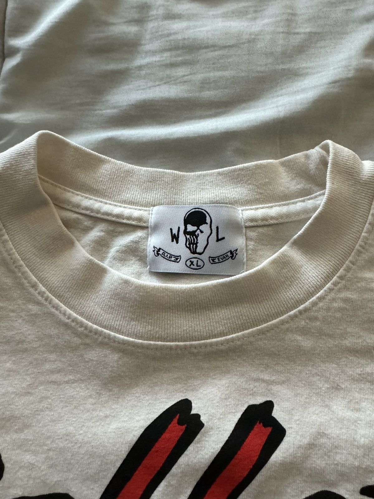 Warren Lotas Warren Lotas Hellcat 👺 Gatekeeper Cream Tee Size US XL / EU 56 / 4 - 2 Thumbnail