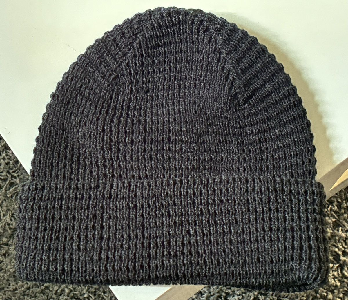 Fuck The Population Fuck The Population Waffle Knit Logo Cuff Beanie Black O/S Size ONE SIZE - 2 Thumbnail