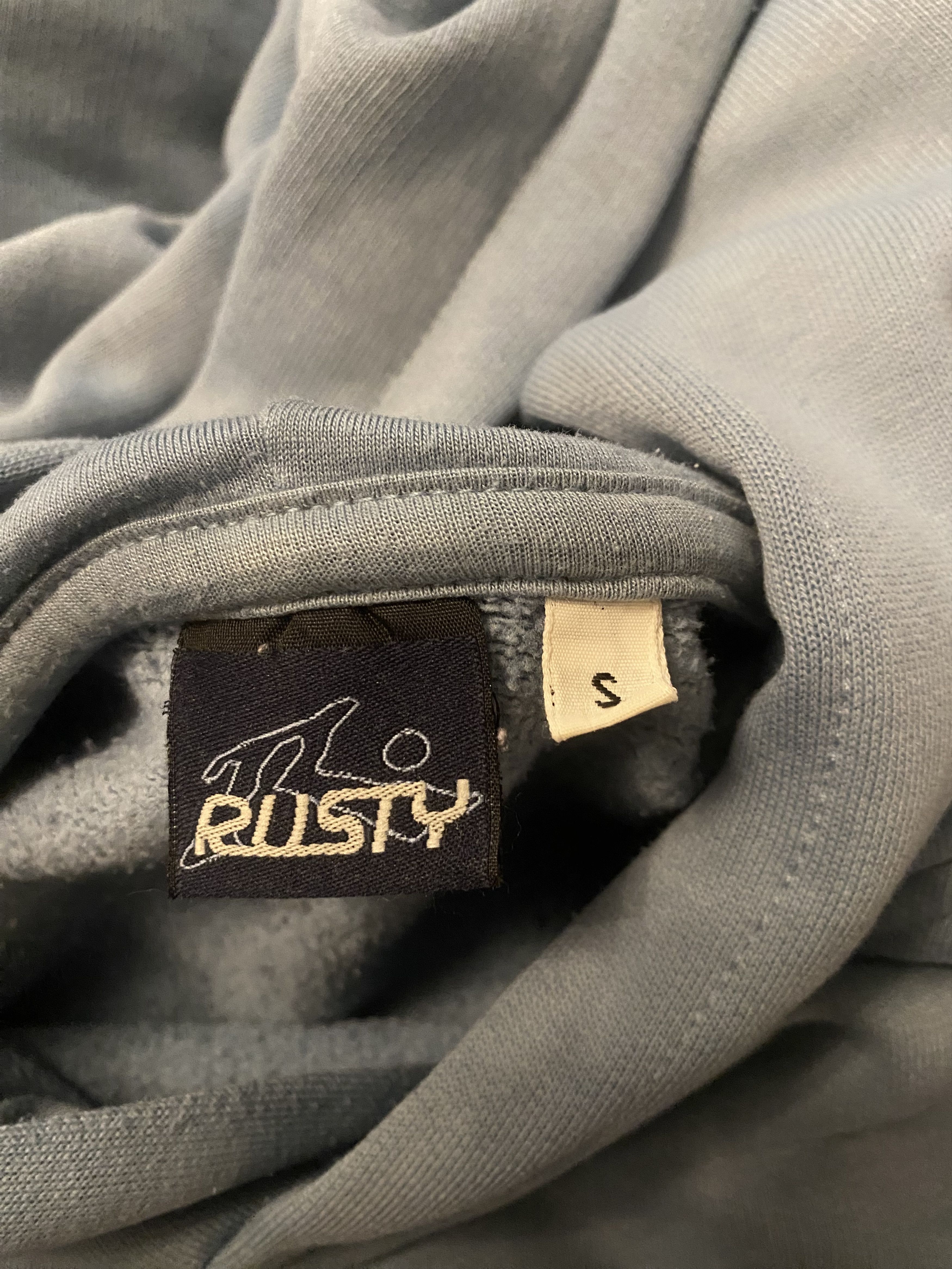 Rusty × Vintage Vintage 90’s Rusty Skate Surf Zip Up Hoodie distressed Size US S / EU 44-46 / 1 - 6 Thumbnail