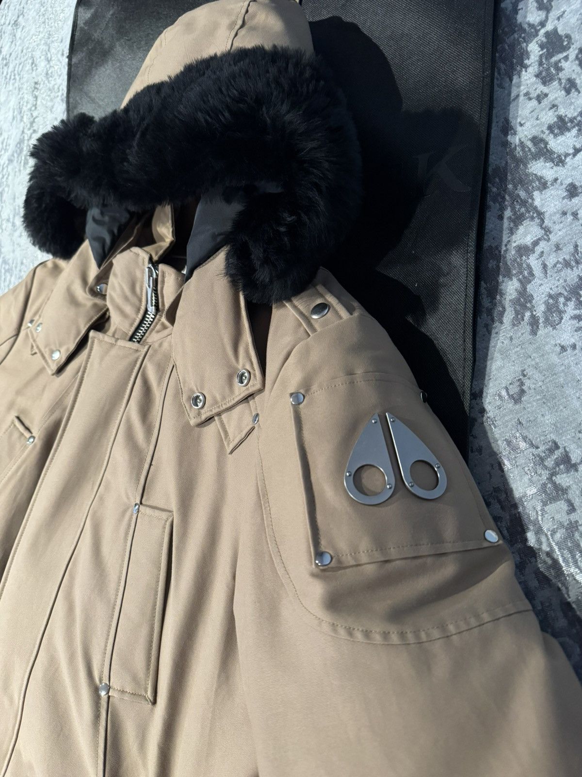 Moose Knuckles Moose Knuckles Original Shearling Trim Stirling Parka Size US L / EU 52-54 / 3 - 2 Thumbnail