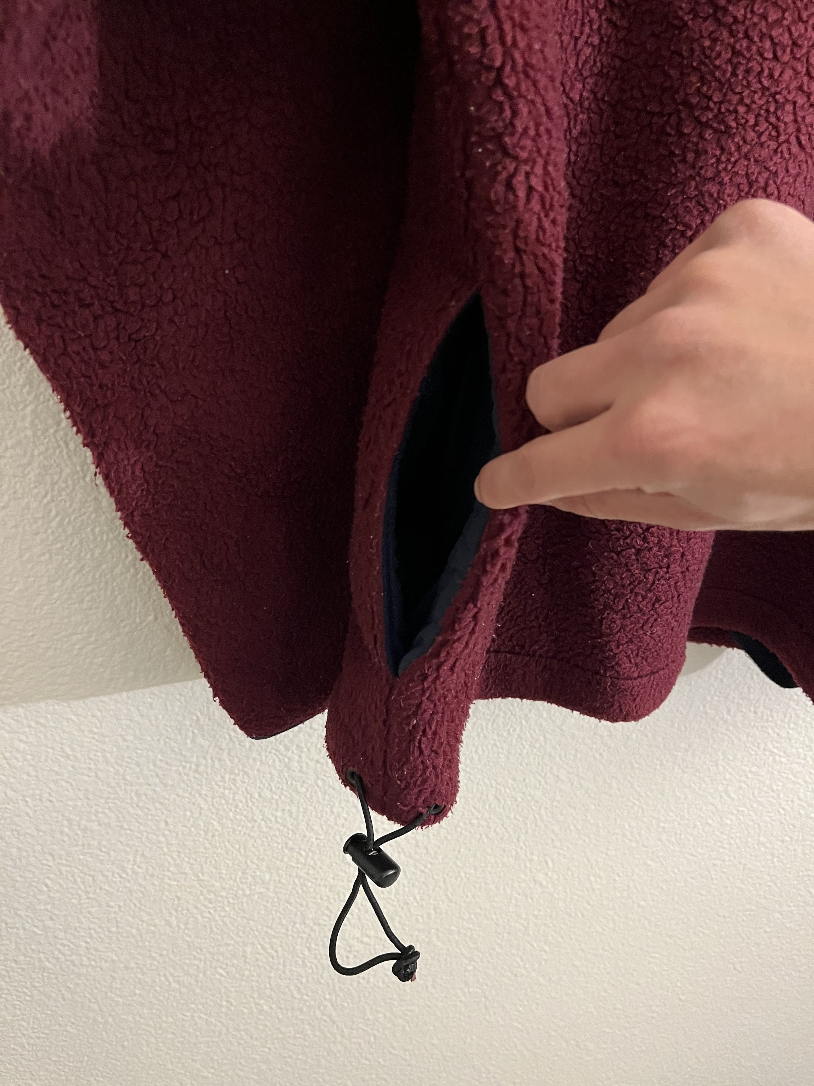 L.L. Bean Vintage L.L. Bean Deep Pile Maroon Fleece Size US S / EU 44-46 / 1 - 3 Thumbnail