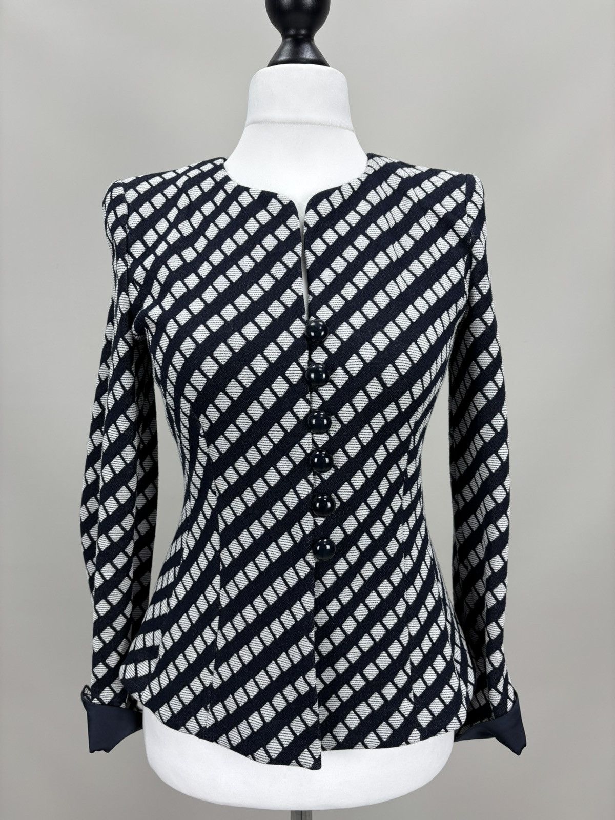 Armani Collezioni Womens blazer Armani Collezioni Size 42 Color Blue Size M / US 6-8 / IT 42-44 - 2 Thumbnail