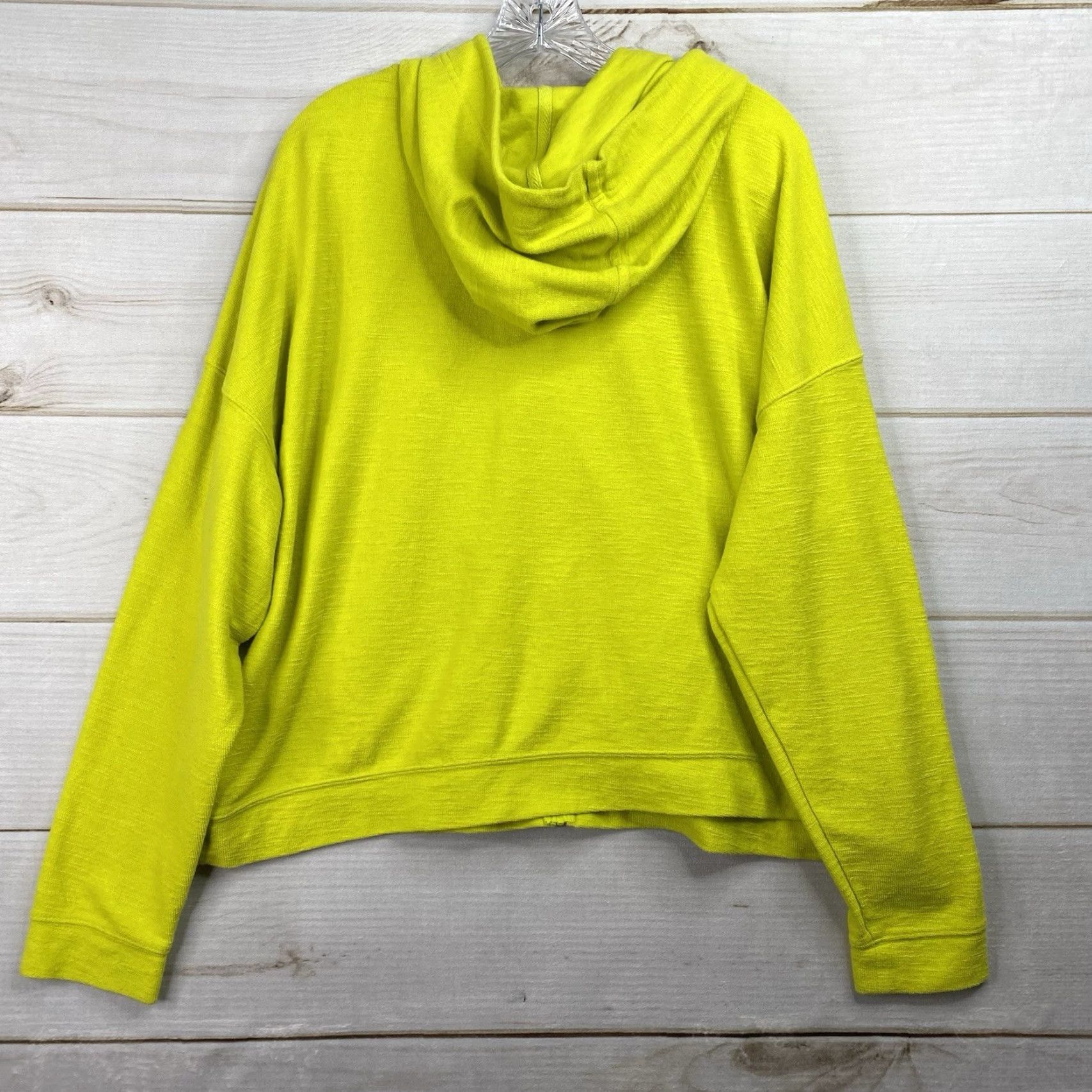 Old Navy **Old Navy 2XL Neon Yellow Hoodie Sweatshirt** User: **Old Navy 2XL Neon Yellow Full-Zip Hoodie Sweatshirt** Size XXL / US 16-18 / IT 52-54 - 7 Thumbnail