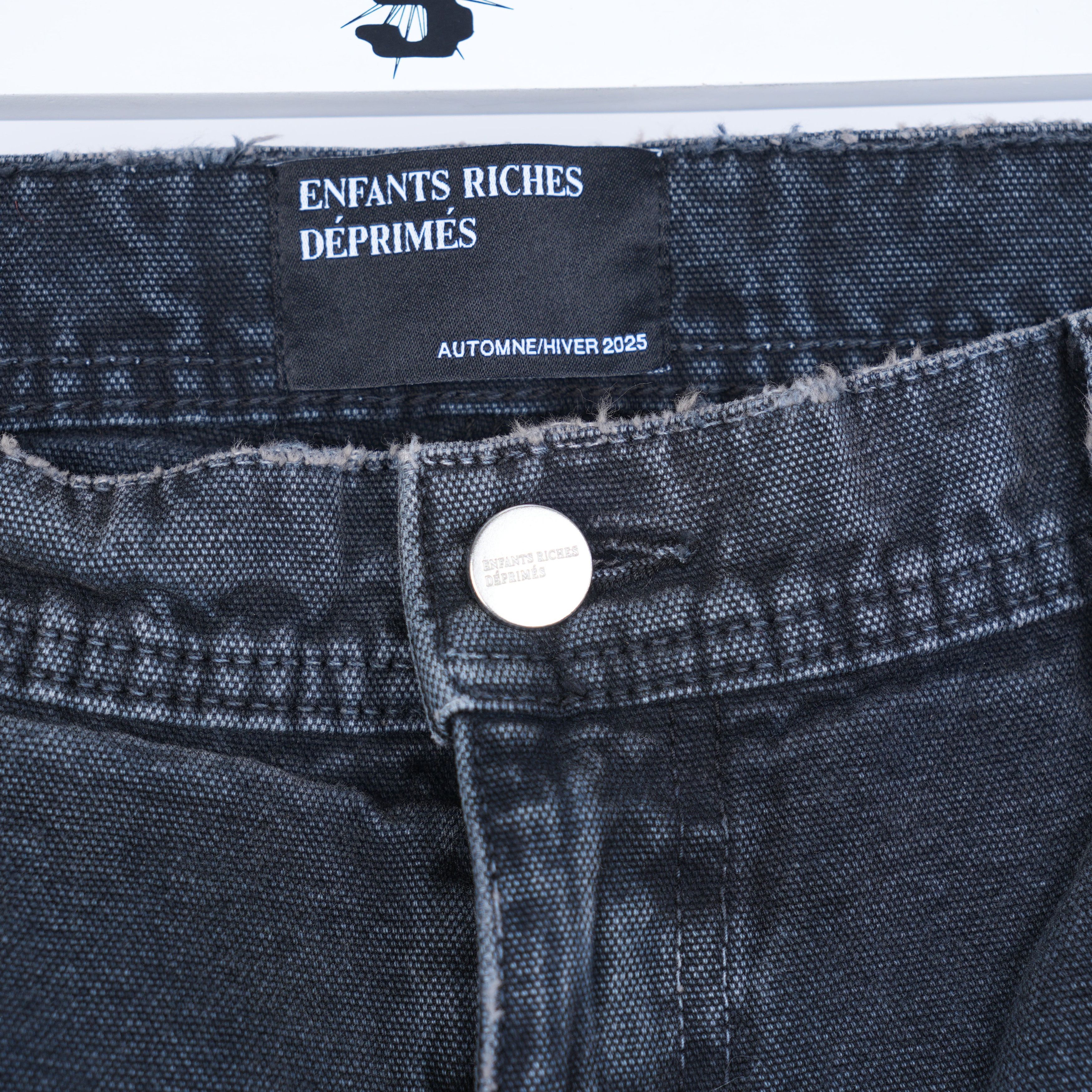 Enfants Riches Deprimes ERD BLACK CARPENTER PANTS Size US 38 / EU 54 - 3 Thumbnail