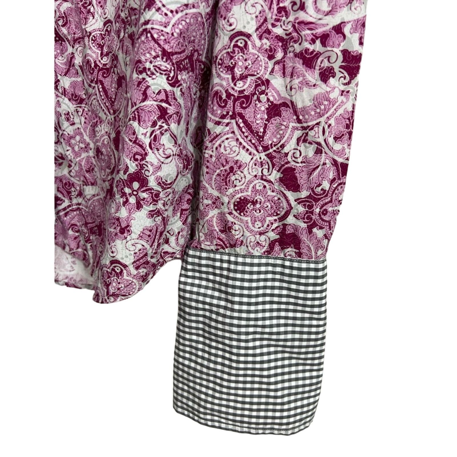 Ted Baker Ted Baker London Men Button Down Dress Shirt size 17 34/35 Size US XL / EU 56 / 4 - 4 Thumbnail