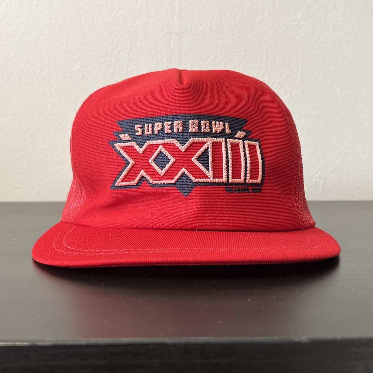 Vintage 1988 Super Bowl XXIII Srapback Corduroy Hat - San