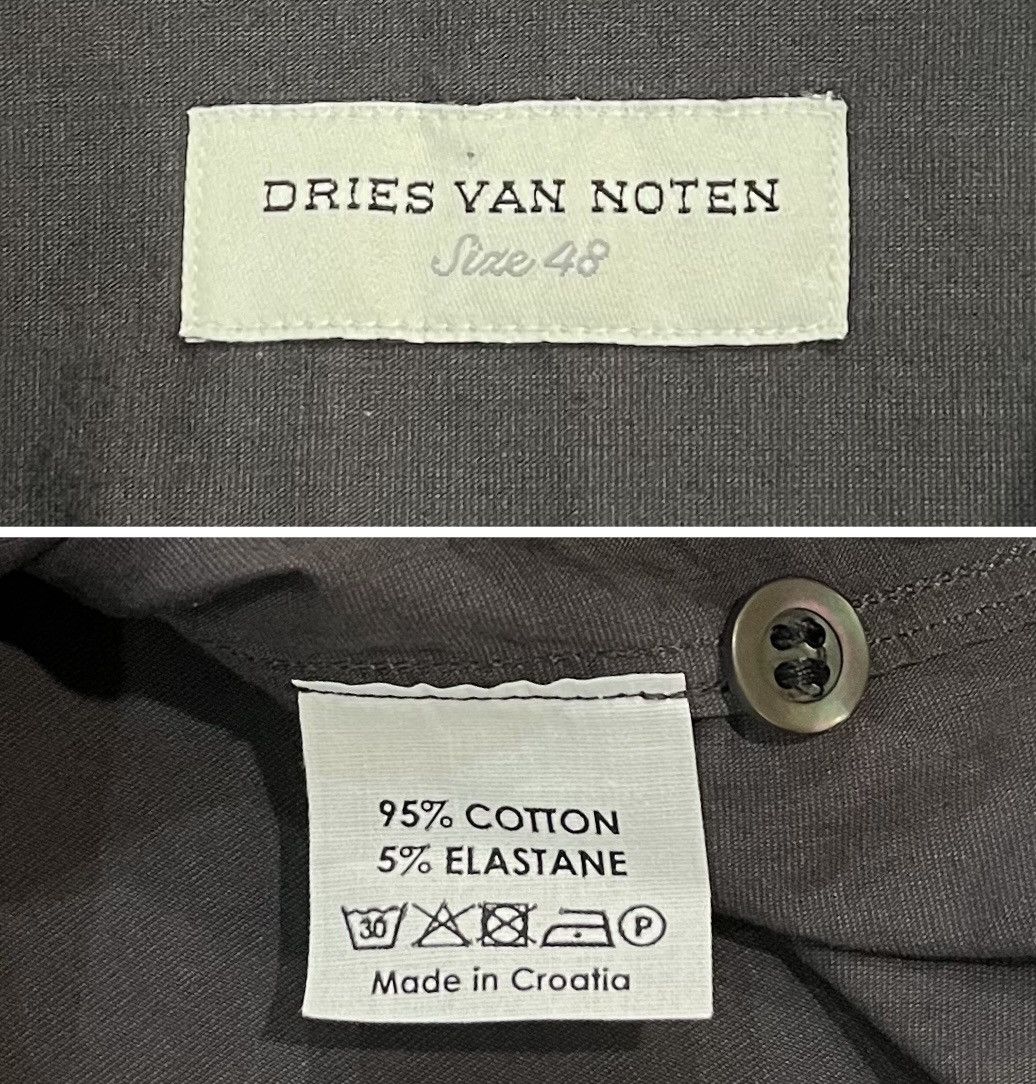 Dries Van Noten DRIES VAN NOTEN HIDDEN PLACKET BLUE PIPING LUXURY SHIRT Size US M / EU 48-50 / 2 - 5 Thumbnail