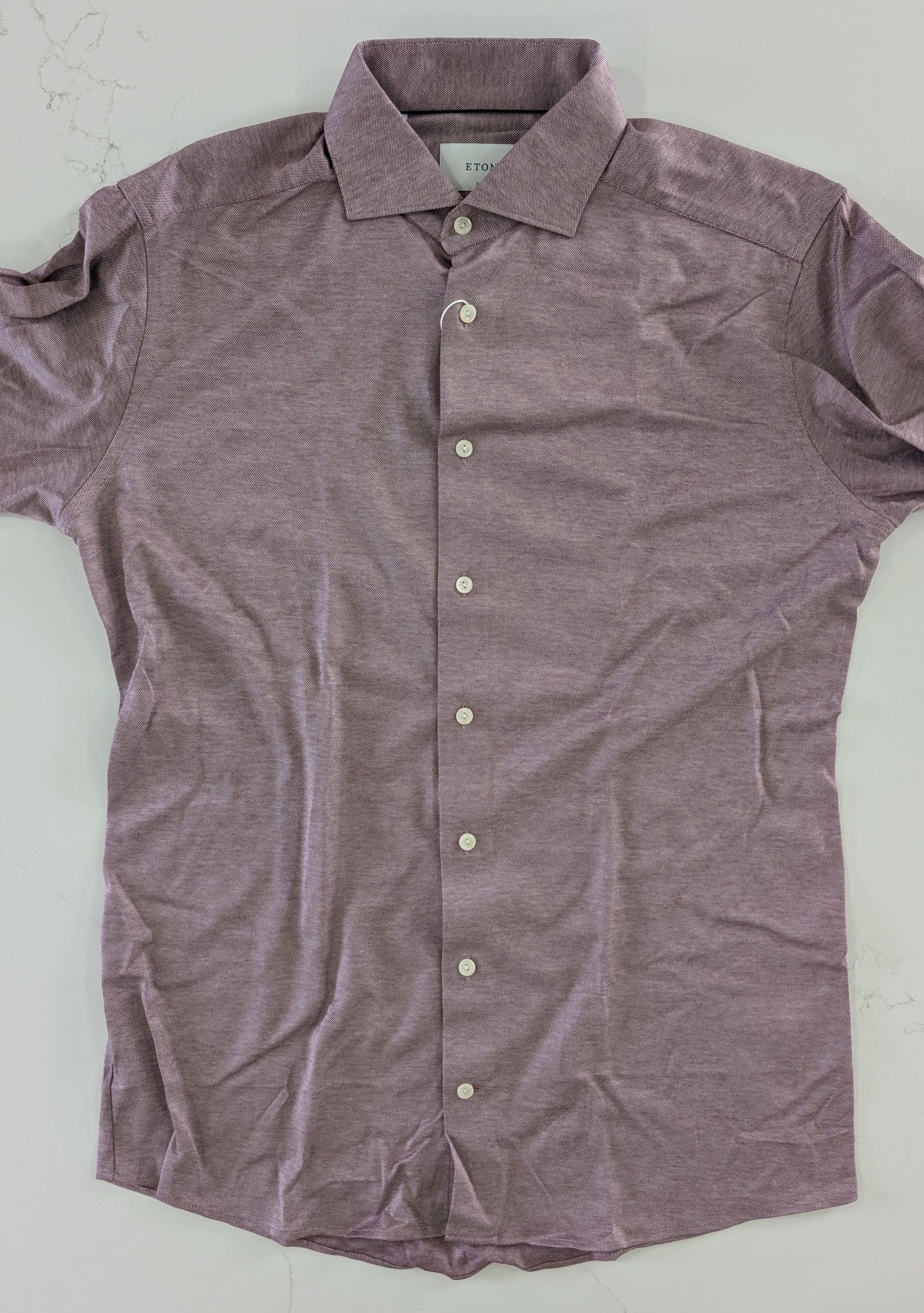 Eton Eton Filo di Scozia Knitted Jersey Size 16 41 Slim Red Size US S / EU 44-46 / 1 - 3 Thumbnail