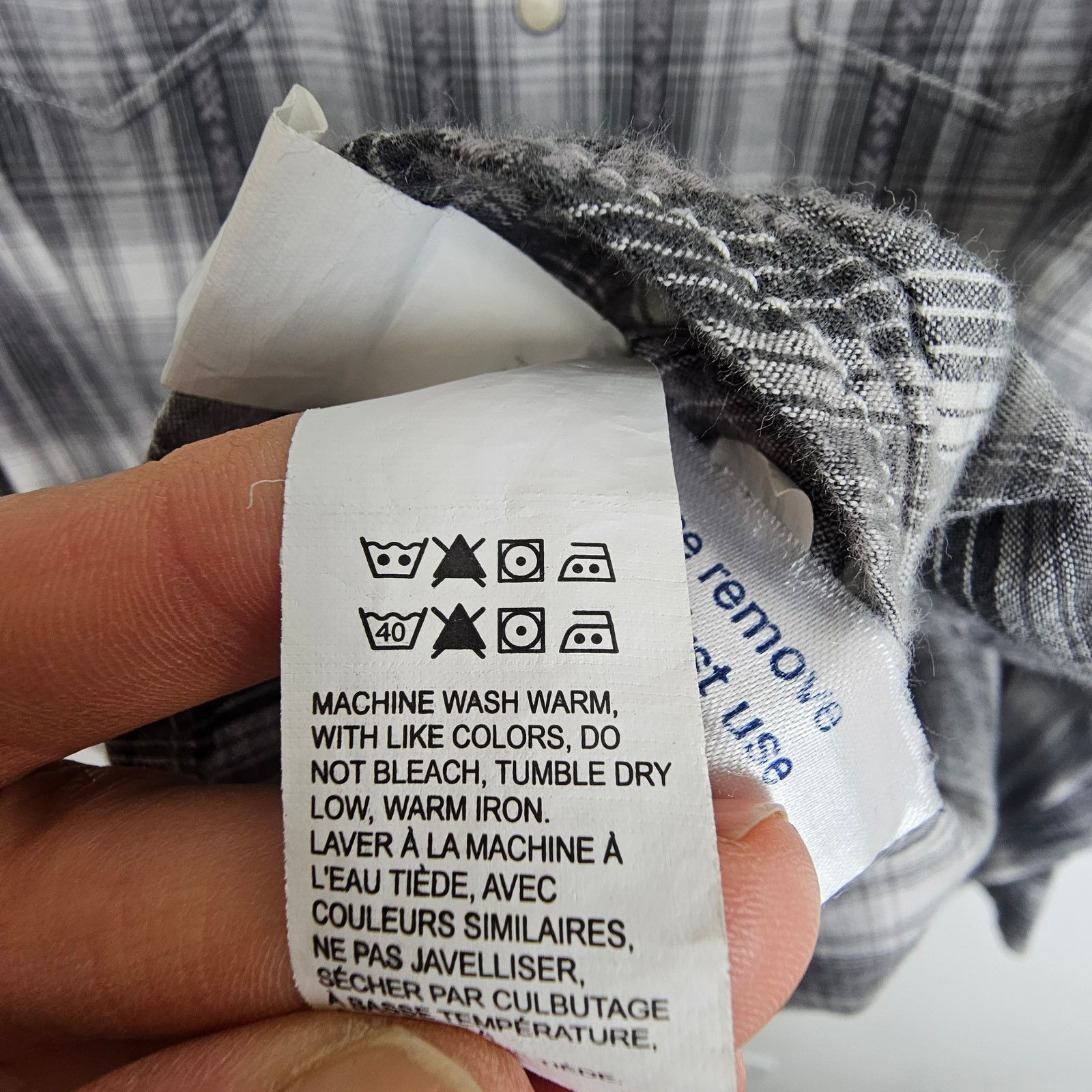 Lucky Brand Lucky Brand Mens Western Shirt L Snap Plaid Cowboy Country Size US L / EU 52-54 / 3 - 7 Thumbnail