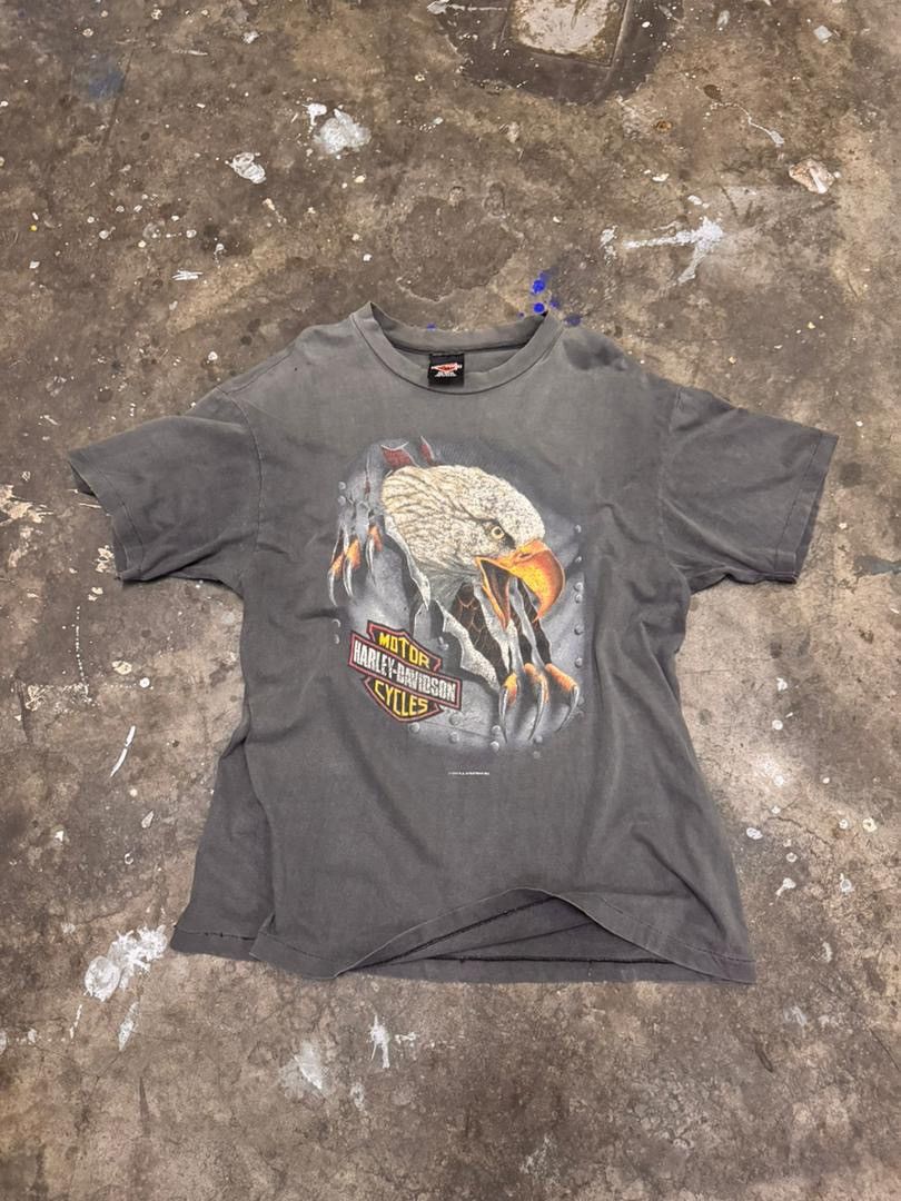 Harley Davidson 90’s Faded harley davidson eagle travis scott Size US L / EU 52-54 / 3 - 1 Thumbnail