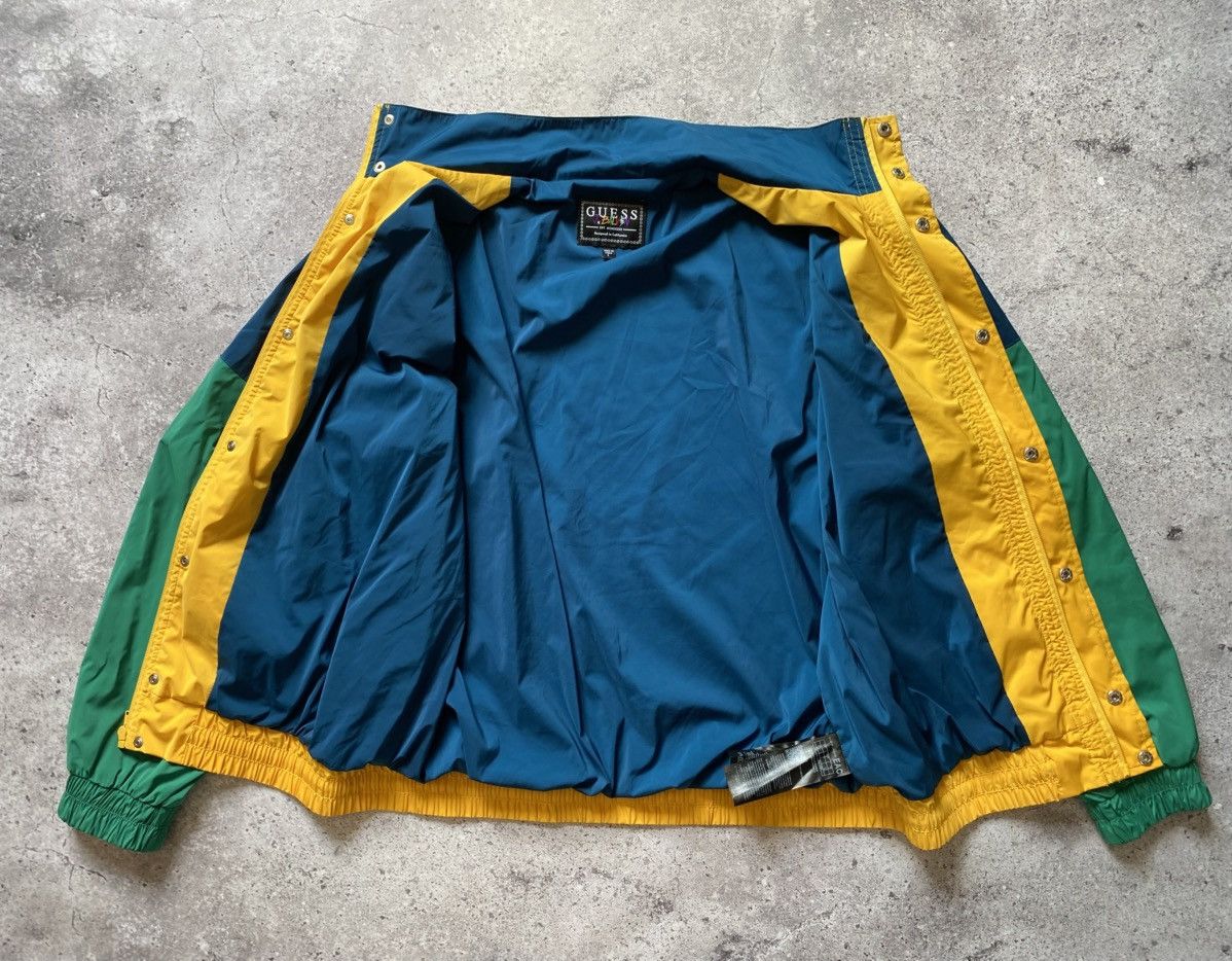 Guess Guess x J Balvin Vibras Retro Windbreaker Nylon Logo Jacket Size US L / EU 52-54 / 3 - 5 Thumbnail