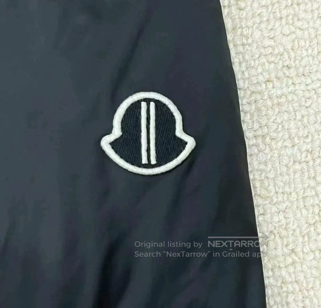 Other Moncler x Rick Owens Black Long Down Jacket. Size XS / US 0-2 / IT 36-38 - 6 Thumbnail