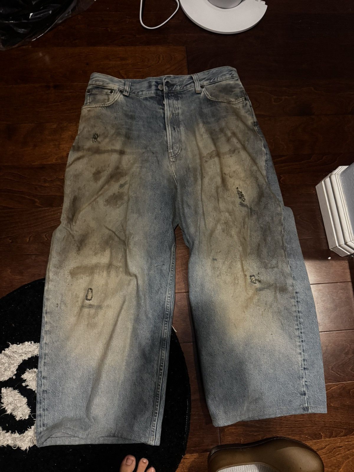 Acne Studios Acne Studios Penicillin Super Baggy Jeans Size US 34 / EU 50 - 1 Thumbnail