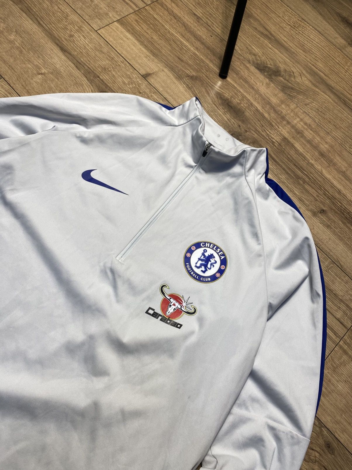 Nike chelsea nike 2017/2018 soccer squad drill 1/4 zip size-M Size US M / EU 48-50 / 2 - 2 Thumbnail