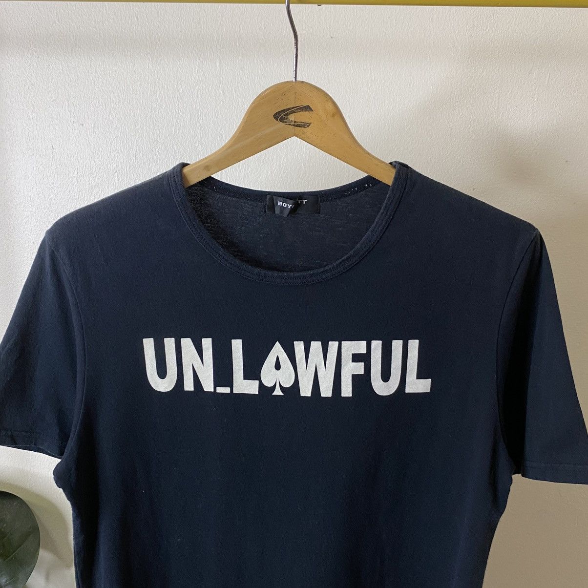 Boycott Boycott UNLAWFUL Graphic Tee Ifsixwasnine Cyber Punk Style Size US S / EU 44-46 / 1 - 2 Thumbnail