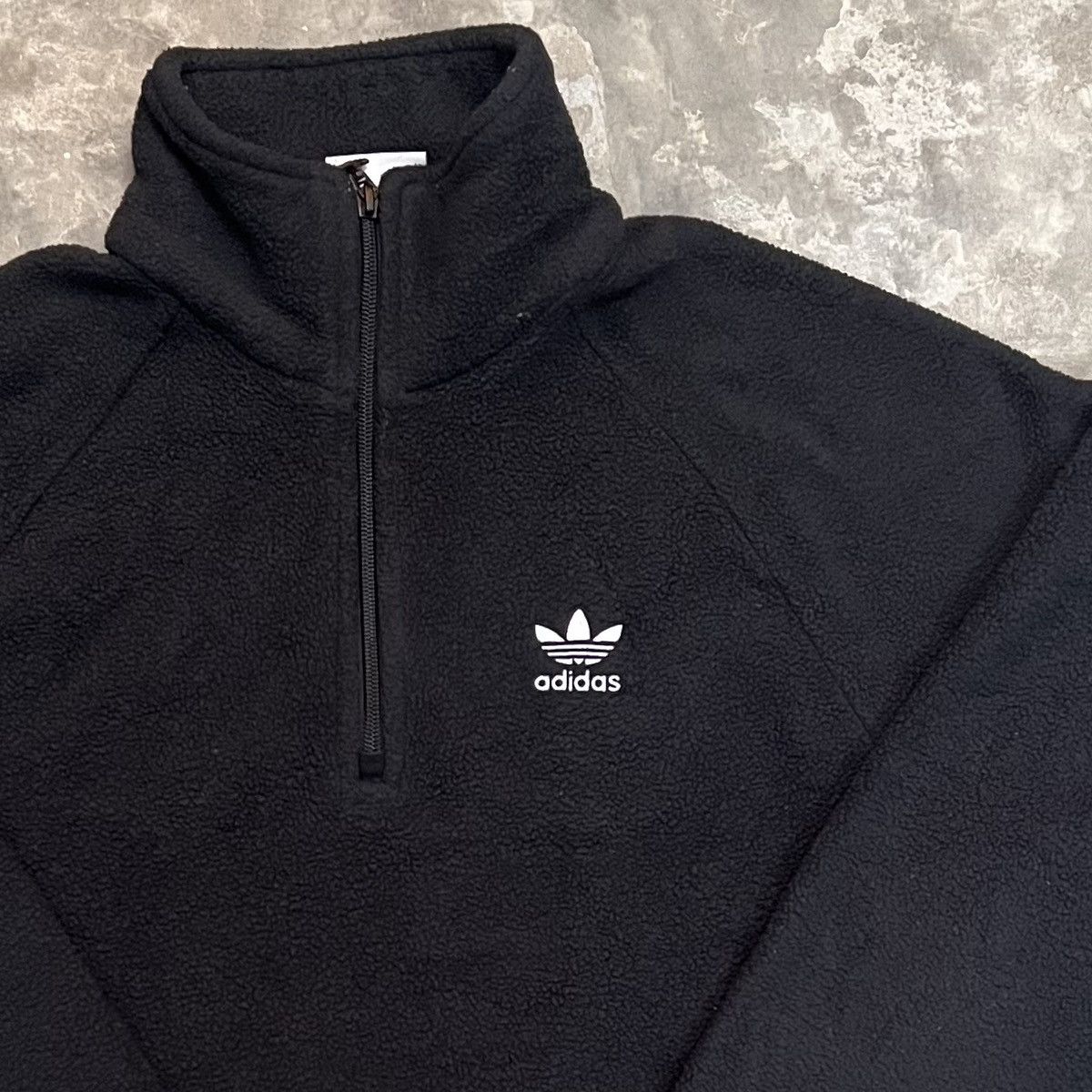 Adidas Adidas Half Zip Fleece Pullover Size US M / EU 48-50 / 2 - 3 Thumbnail