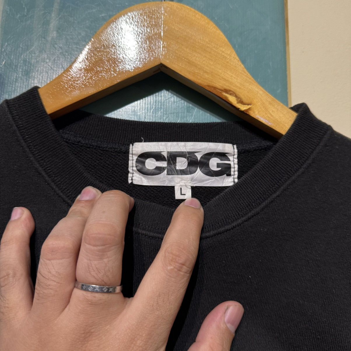 CDG by Comme des Garcons Vintage CDG Comme des Garçons Spellout Big Logo Size US L / EU 52-54 / 3 - 3 Thumbnail