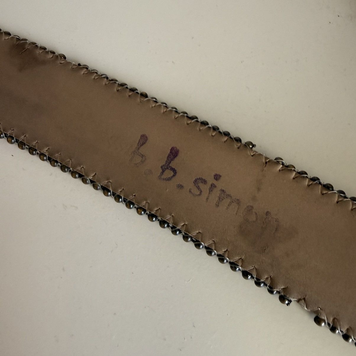 B.B. Simon BB Simon belt black Size ONE SIZE - 3 Thumbnail