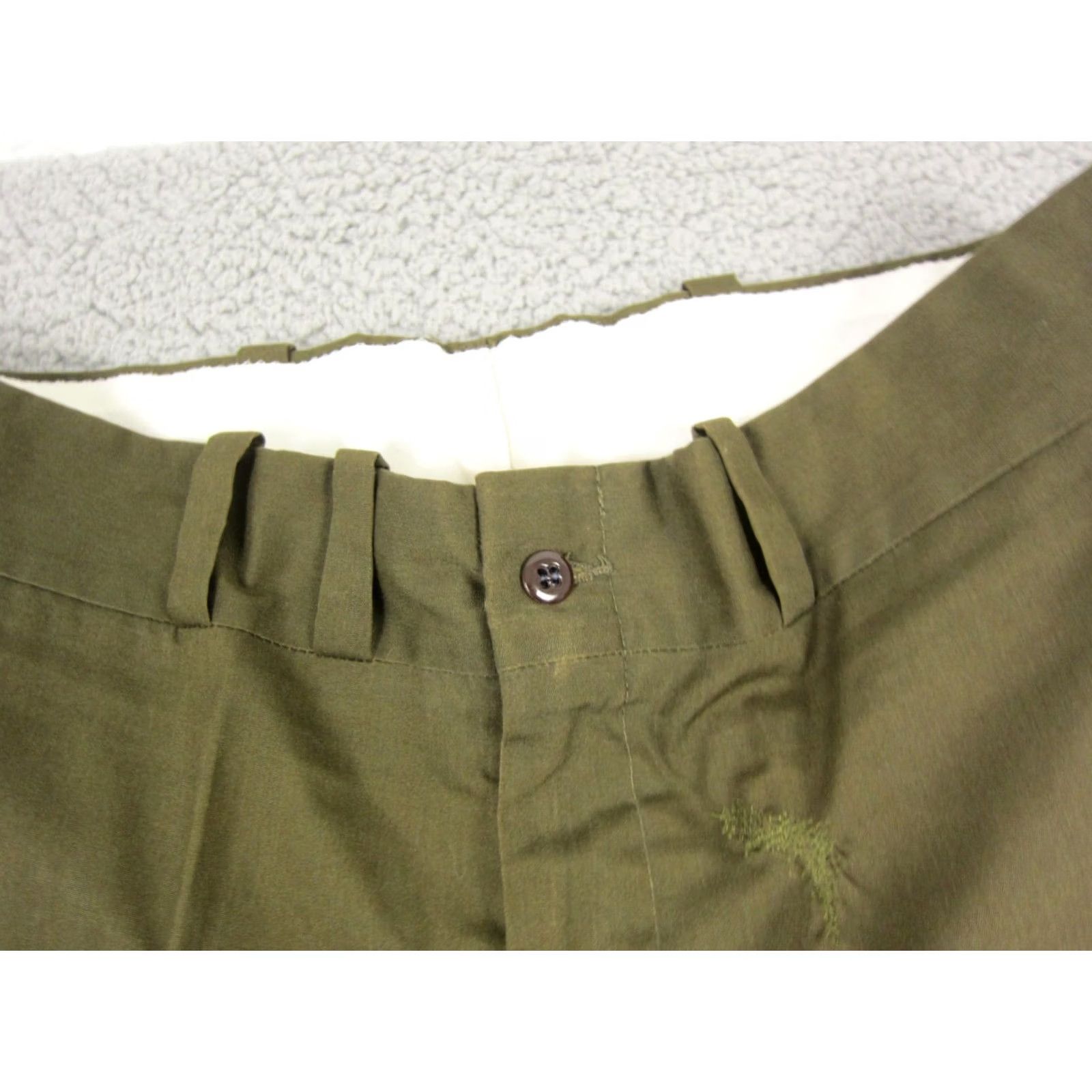 JCPenney Vintage Big Mac JCPenney Pants Adult W 36 L 28 Olive Green Work Straight 50s 60s Size US 36 / EU 52 - 4 Thumbnail