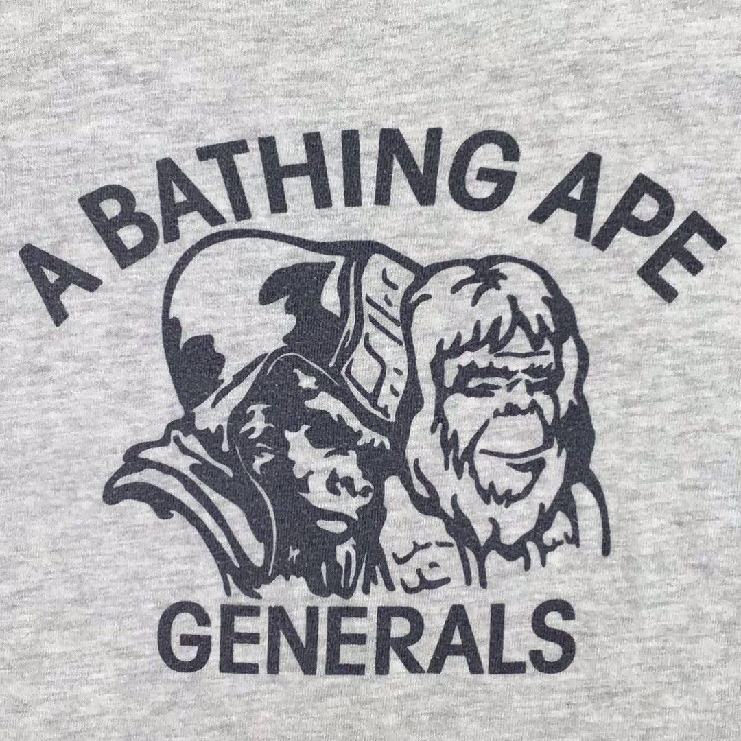 Bape × Champion × Nigo 🔥Vintage🔥 BAPE Champion body Generals T-shirt APE NIGO Size US M / EU 48-50 / 2 - 2 Thumbnail