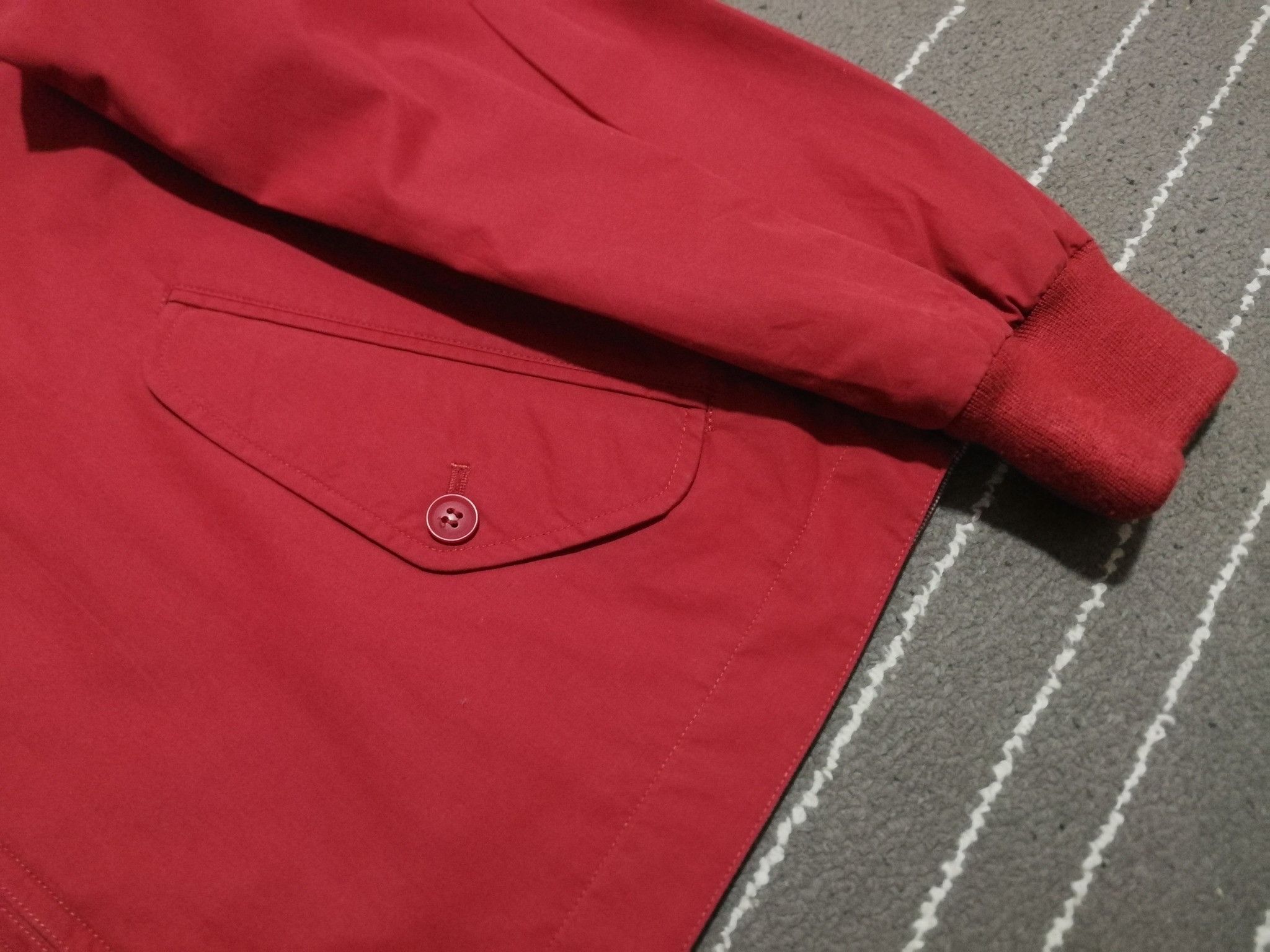 Japanese Brand × Uniqlo Vintage Uniqlo heringgton 2 way S meroon 1973 Size US XS / EU 42 / 0 - 8 Thumbnail
