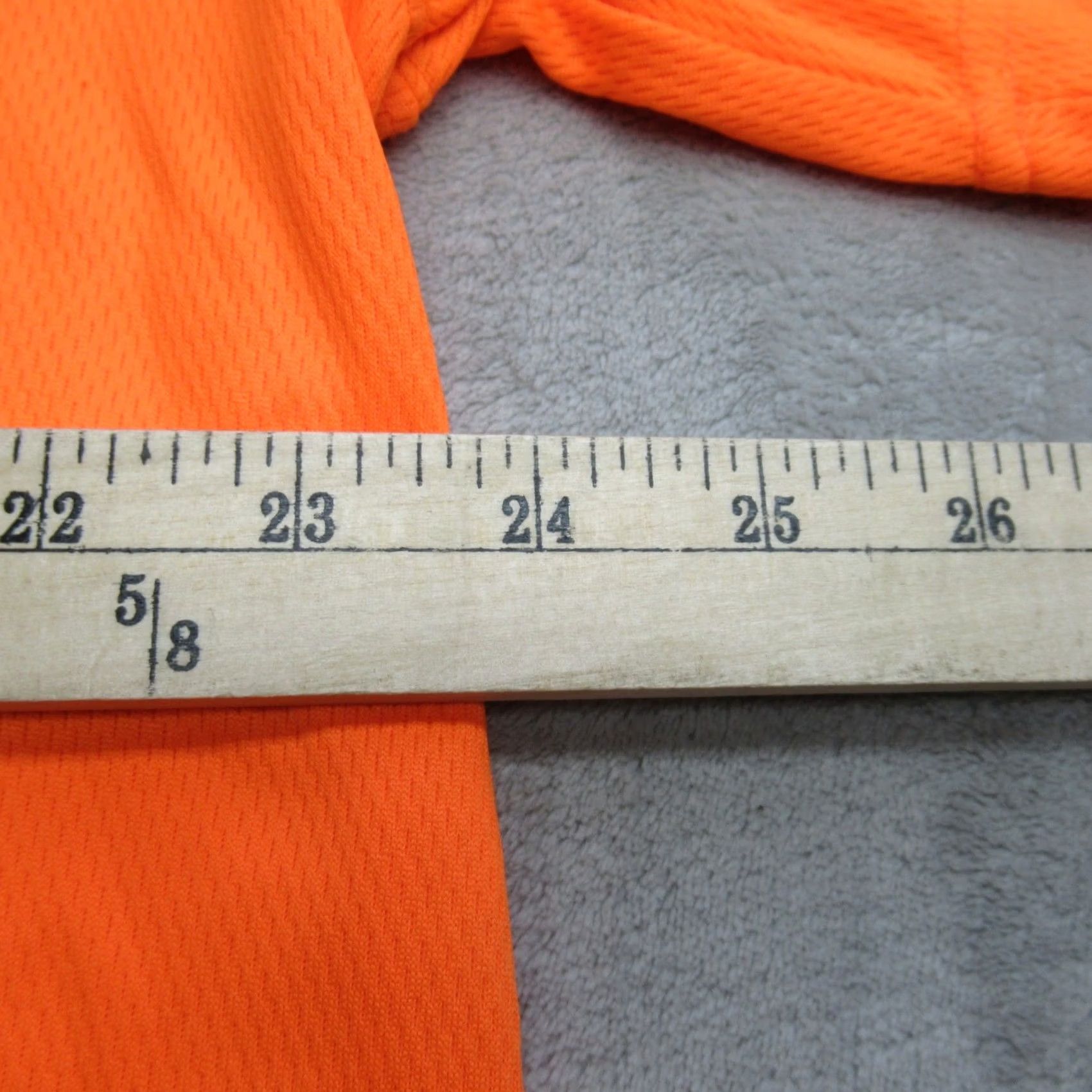 Carhartt Carhartt Shirt Men Large Orange HighVis Reflective Safety Work Pocket RelaxForce Size US L / EU 52-54 / 3 - 7 Thumbnail