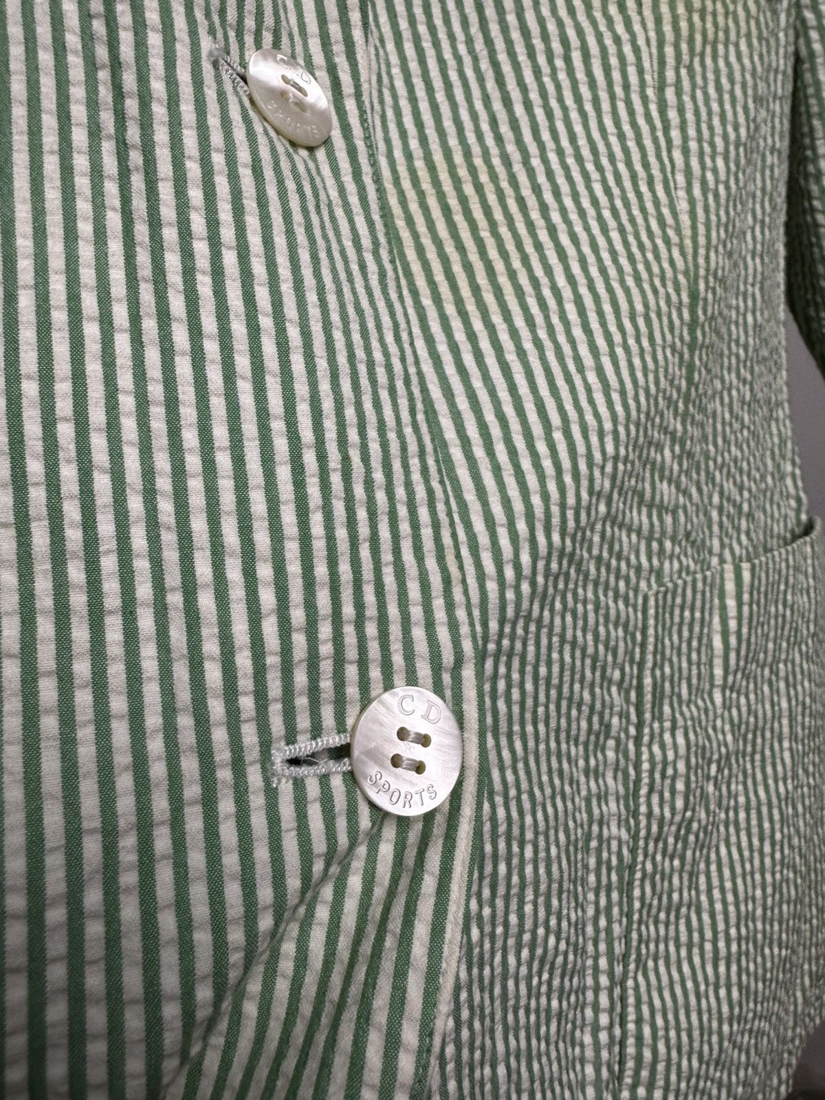 Christian Dior Monsieur × Dior Christian Dior Sport Stripes Blazer Size US M / EU 48-50 / 2 - 2 Thumbnail
