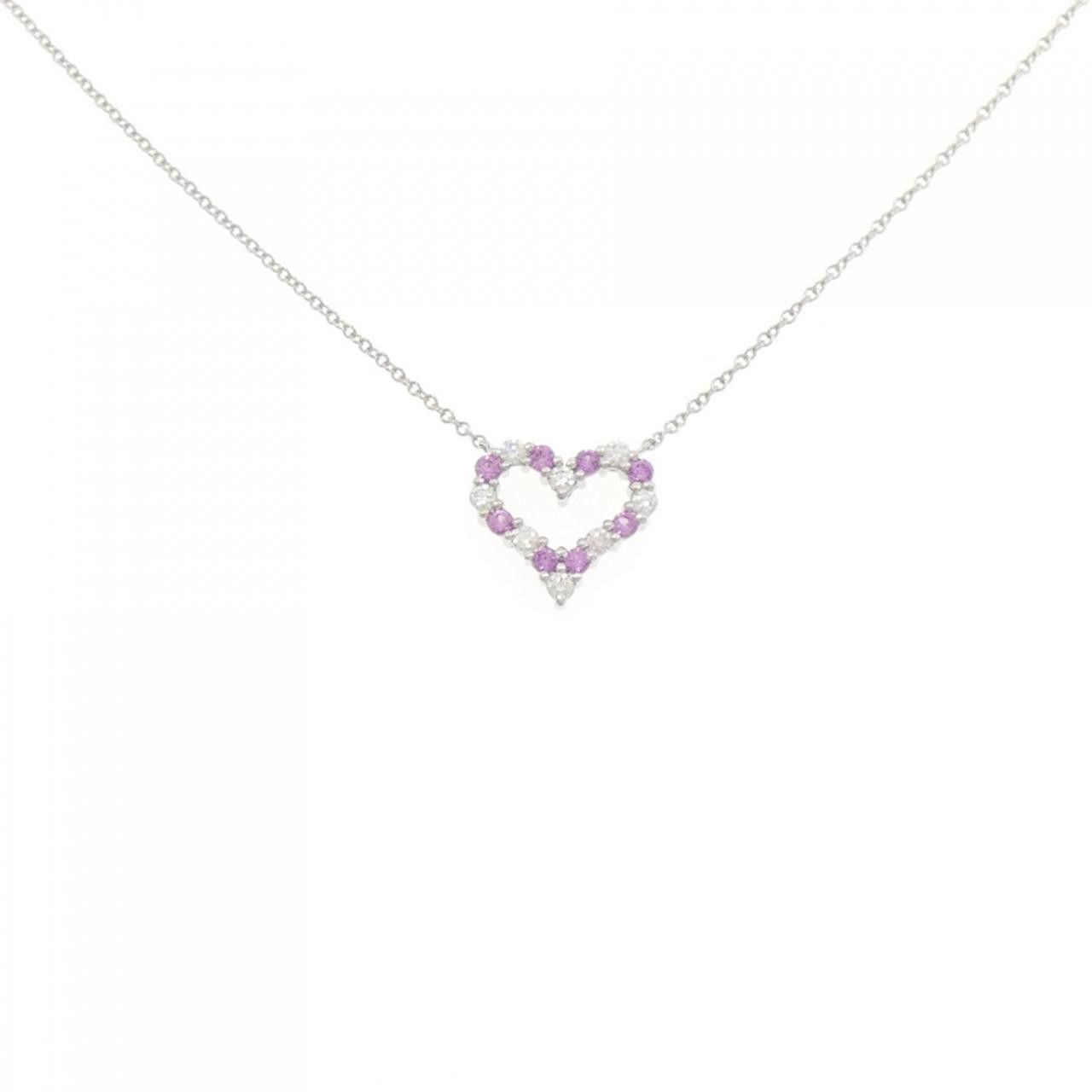 Tiffany & Co. Tiffany & Co. Tiffany Sentimental Heart Mini Platinum Necklace Metal Necklace DUTY FREE for USA Size ONE SIZE - 1 Thumbnail