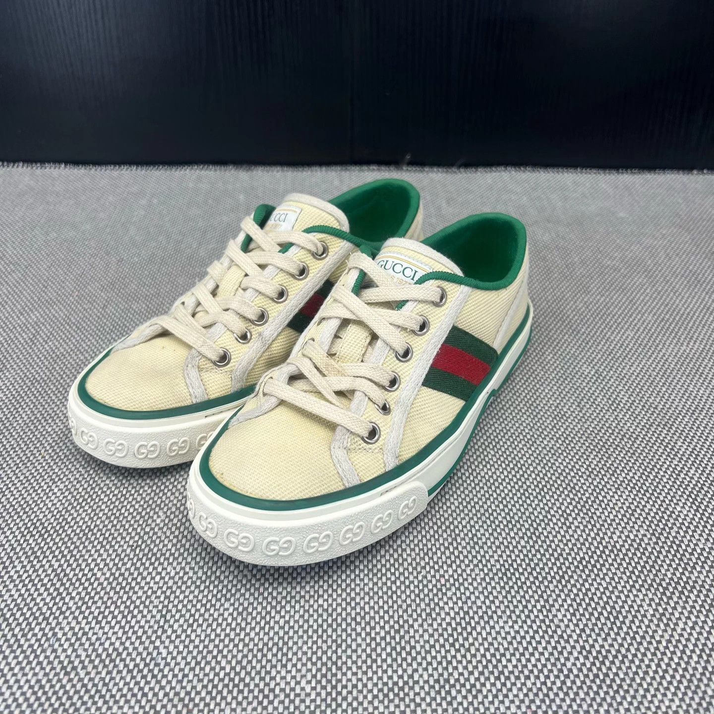 Gucci Gucci 1977 "Butter Yellow" Sneaker - Size 35 Size US 4 / IT 34 - 1 Thumbnail