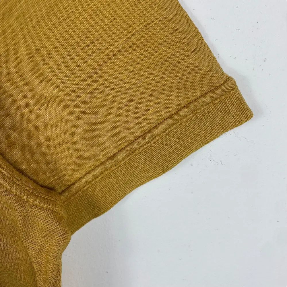 Christian Dior Monsieur Vintage 90's CHRISTIAN DIOR Monsieur Pocket Mustard Polo Size US L / EU 52-54 / 3 - 3 Thumbnail
