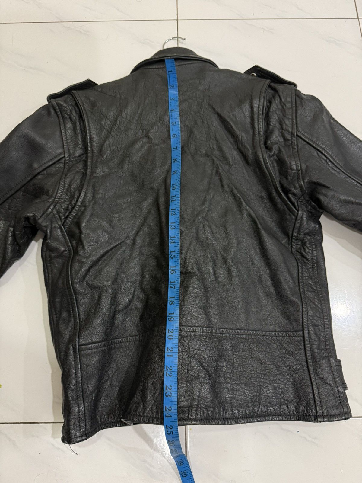 Other VTG Nice Leather Like Schott Perfecto Jacket Size US XS / EU 42 / 0 - 14 Thumbnail
