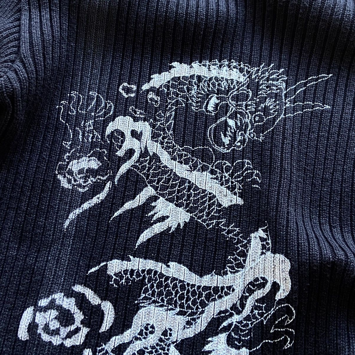 Hysteric Glamour × Undercover Japan Dragon Hysteric Glamour Style Rib Knit Sweater Y2K Size US L / EU 52-54 / 3 - 4 Thumbnail