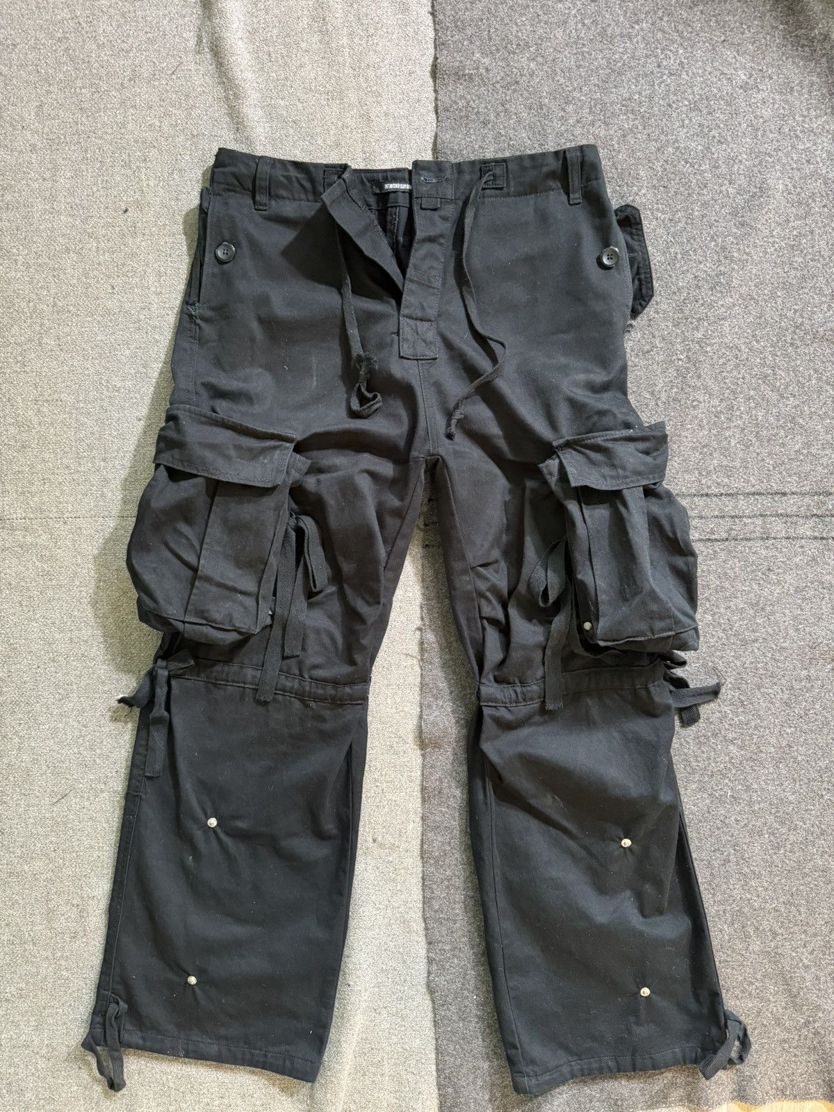 image of Diet Butcher Slim Skin Dbss Cargo/trip Pants in Black, Men's (Size 32)