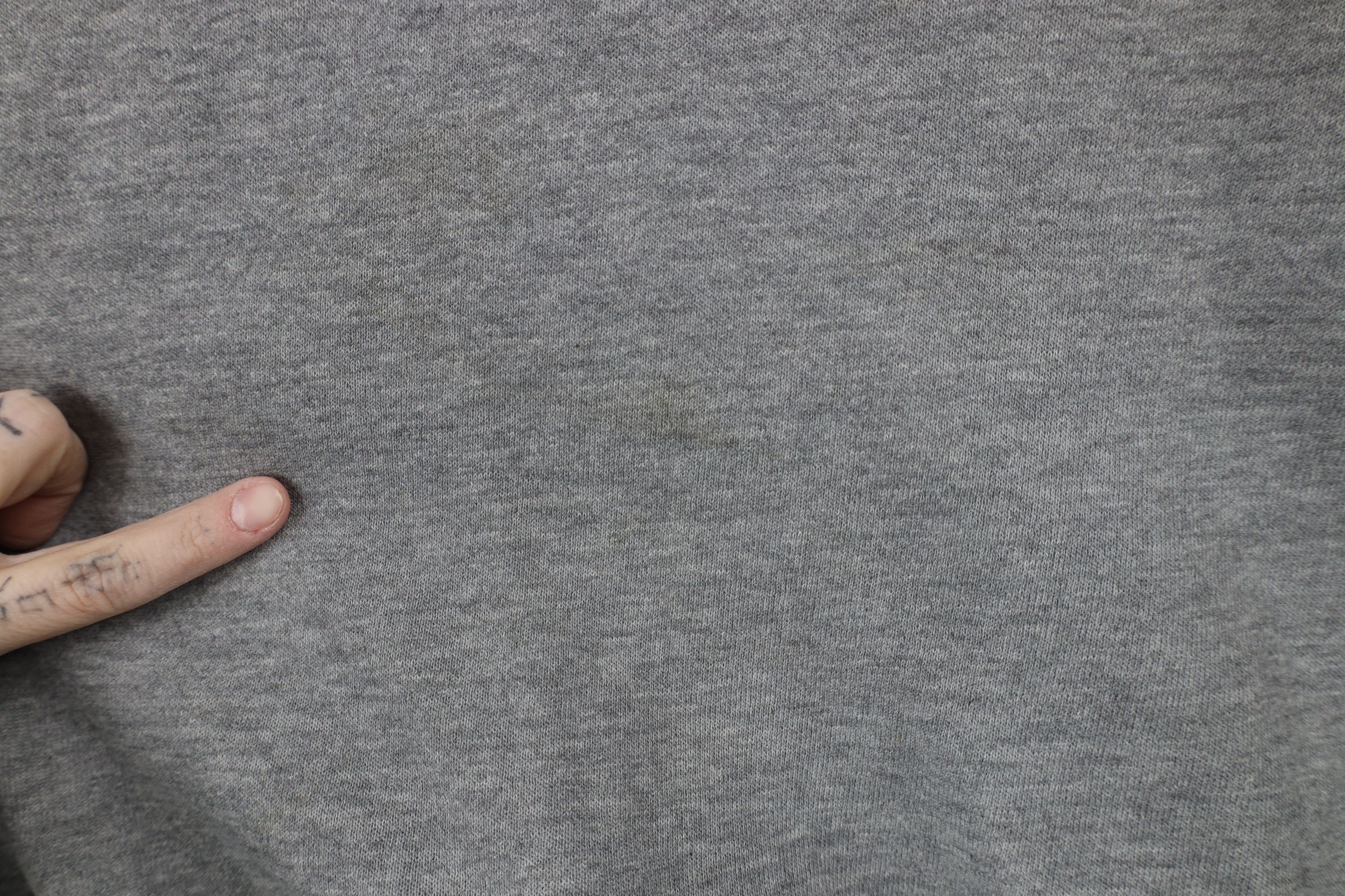Vintage Vintage 90s Streetwear Crewneck Sweatshirt Heather Gray USA Size US XL / EU 56 / 4 - 4 Thumbnail