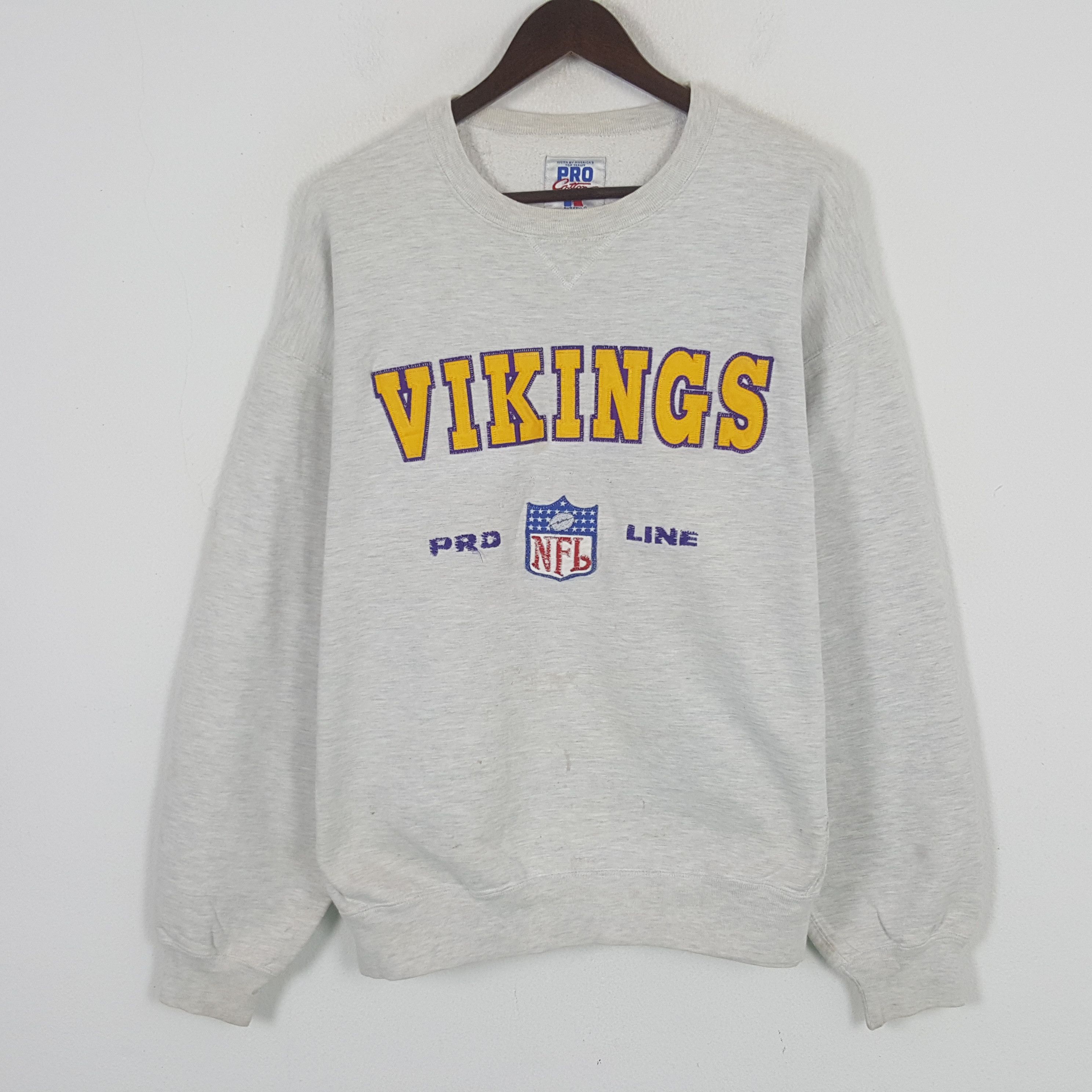 NFL × Vintage Vintage Vikings Sweatshirt Size US L / EU 52-54 / 3 - 1 Thumbnail